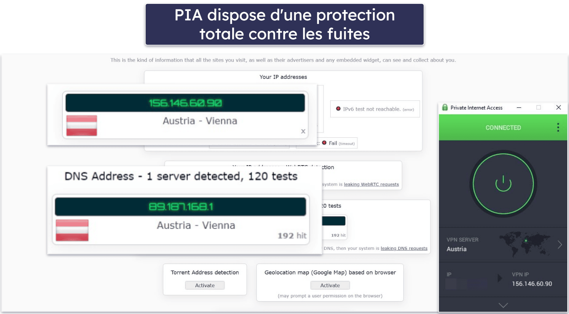 🥈2. Private Internet Access —Idéal pour regarder de la F1 en continu sur presque tous les appareils