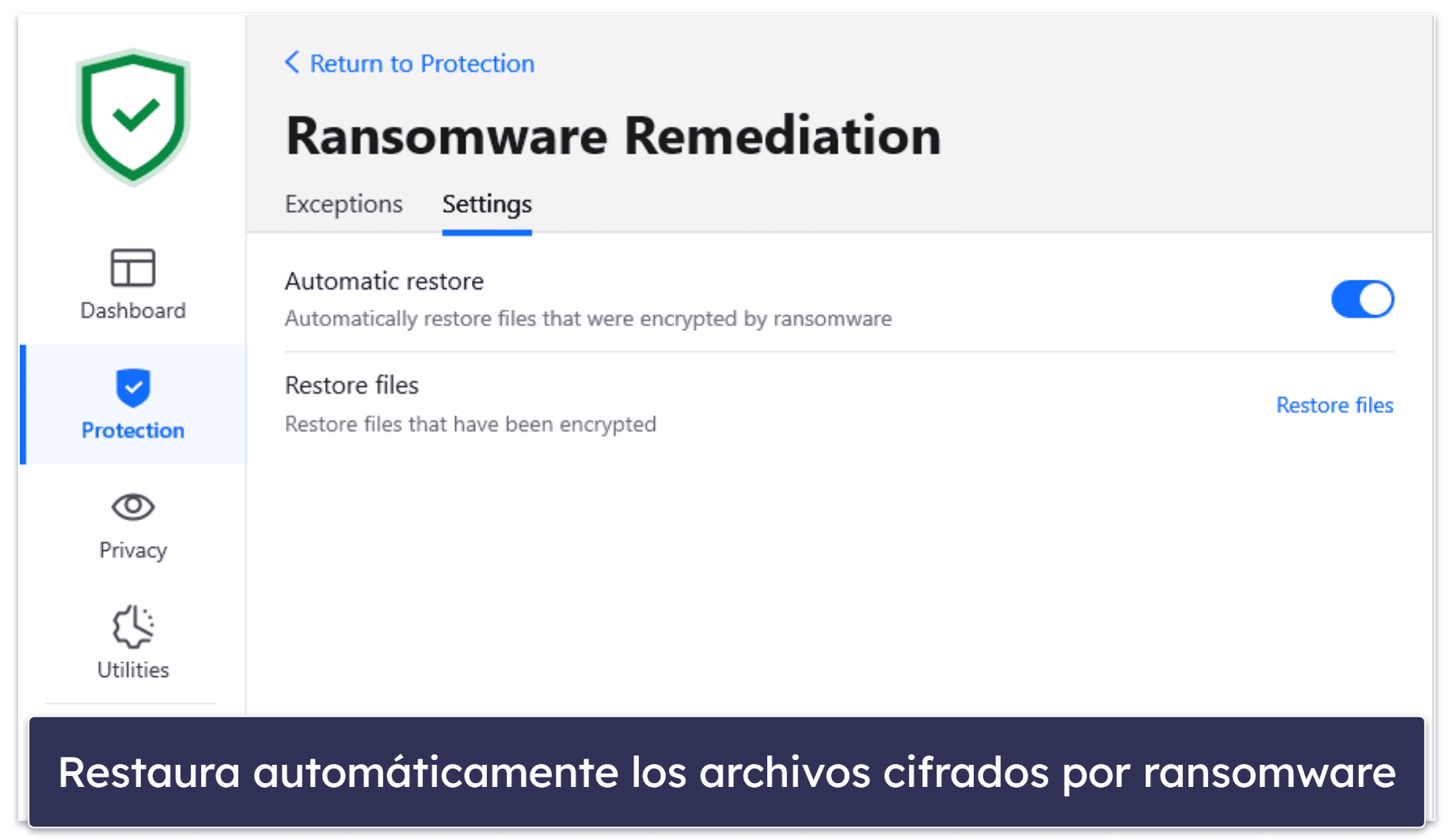 Prestaciones de seguridad de Bitdefender