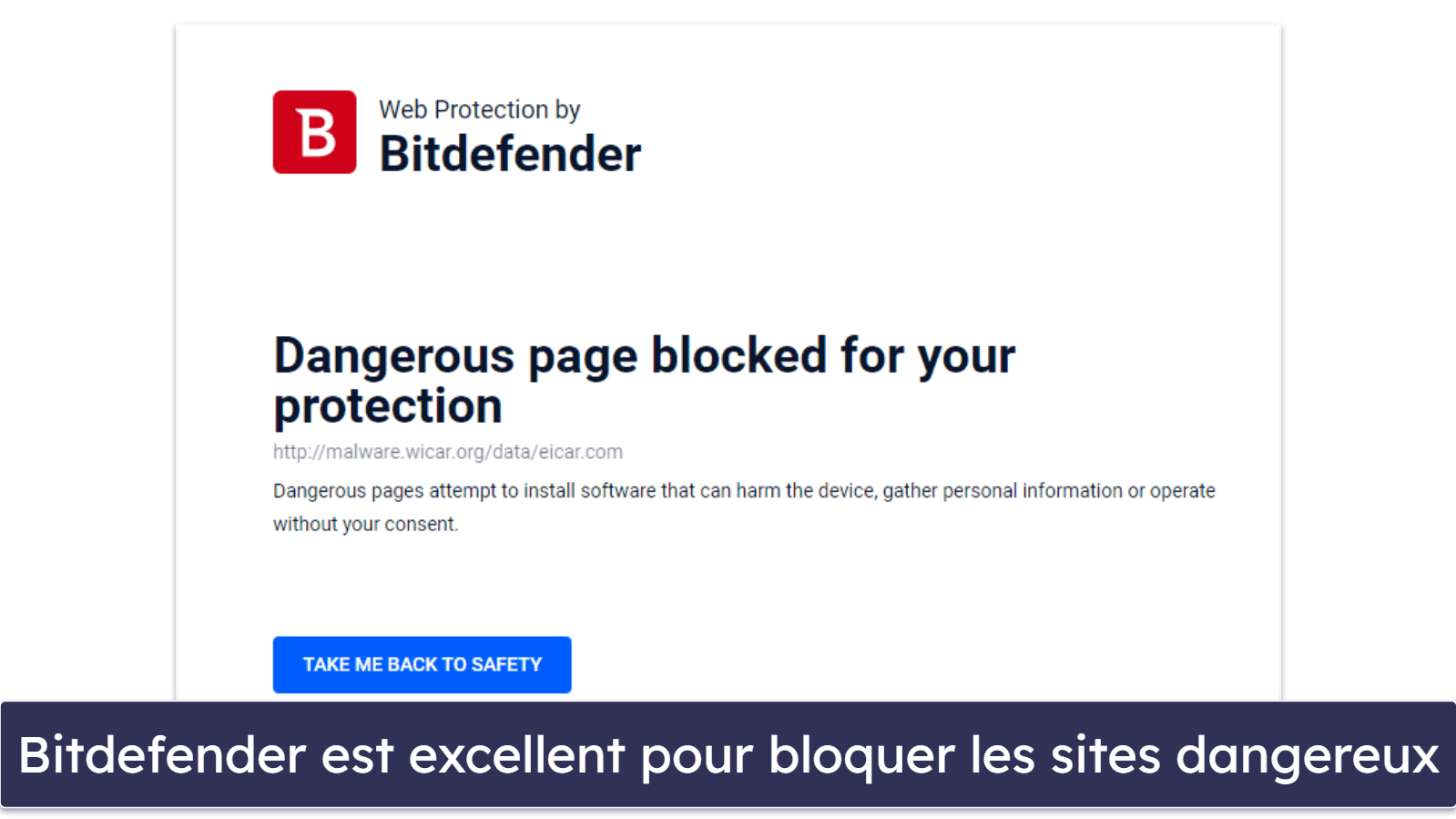 Fonctionnalités de Bitdefender Security