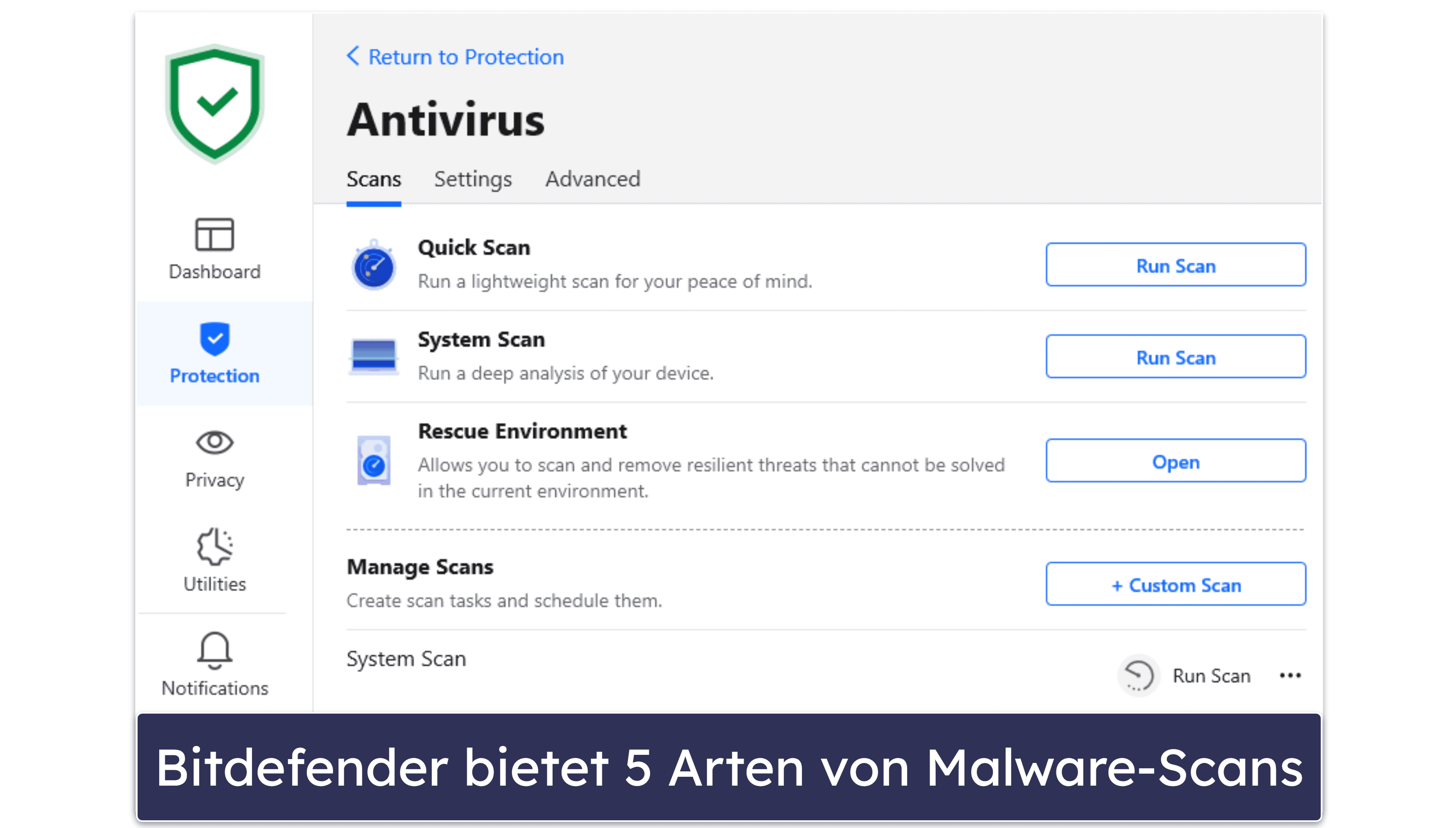 Bitdefender – Sicherheitsfunktionen