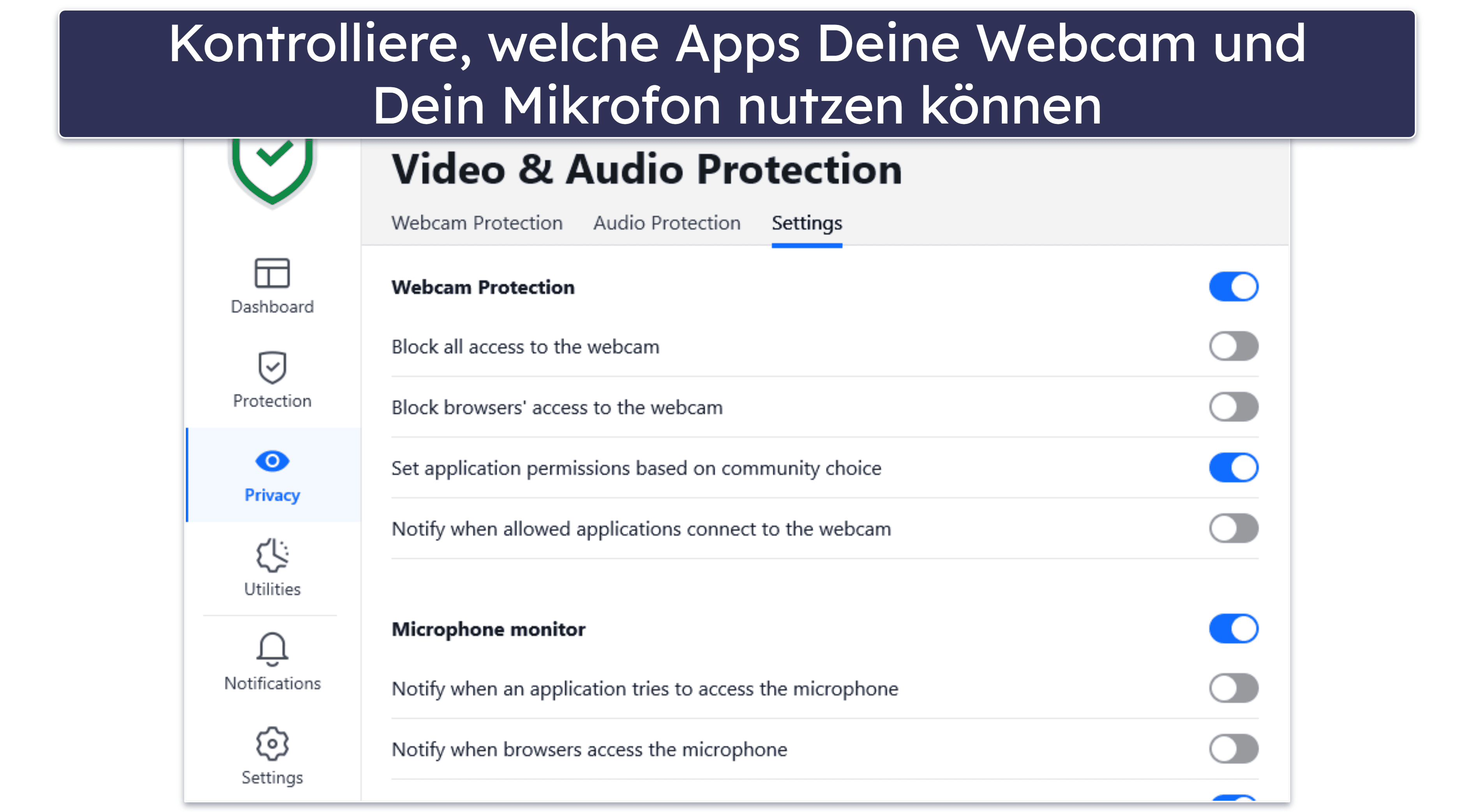 Bitdefender – Sicherheitsfunktionen