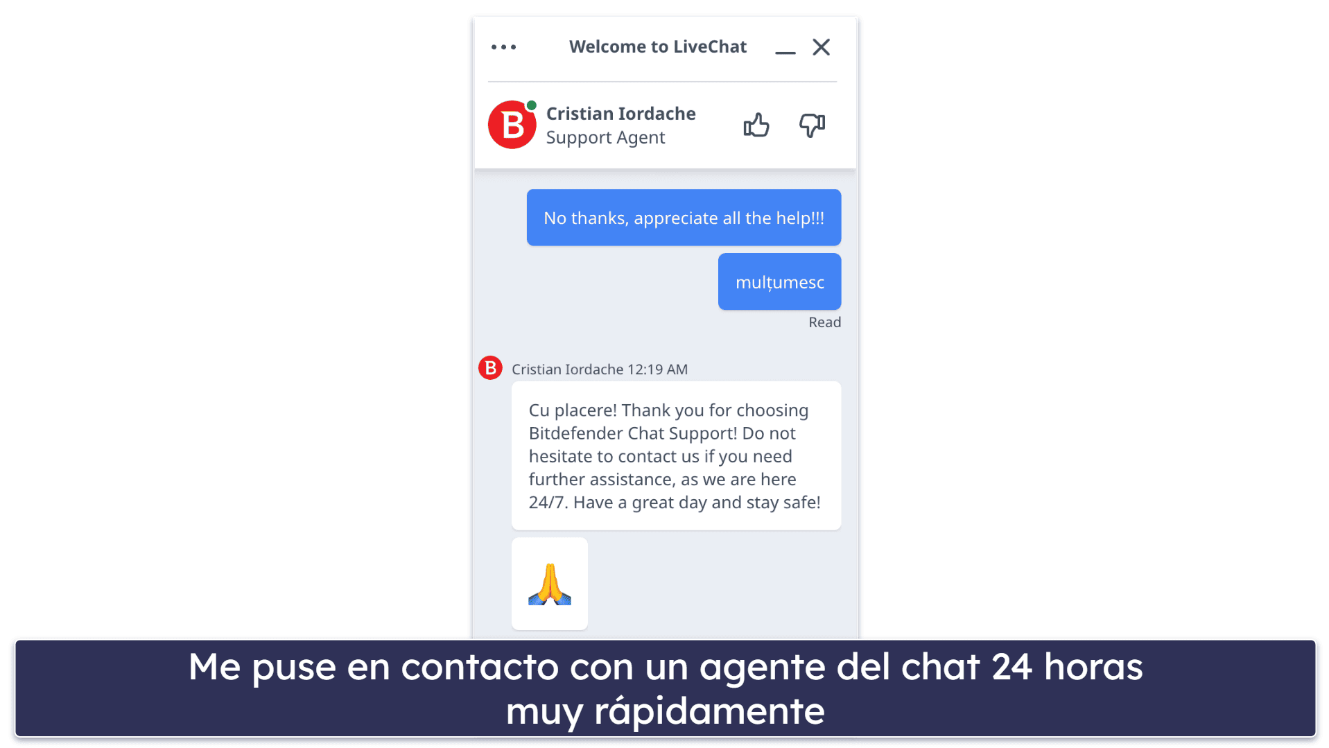 Asistencia al cliente de Bitdefender