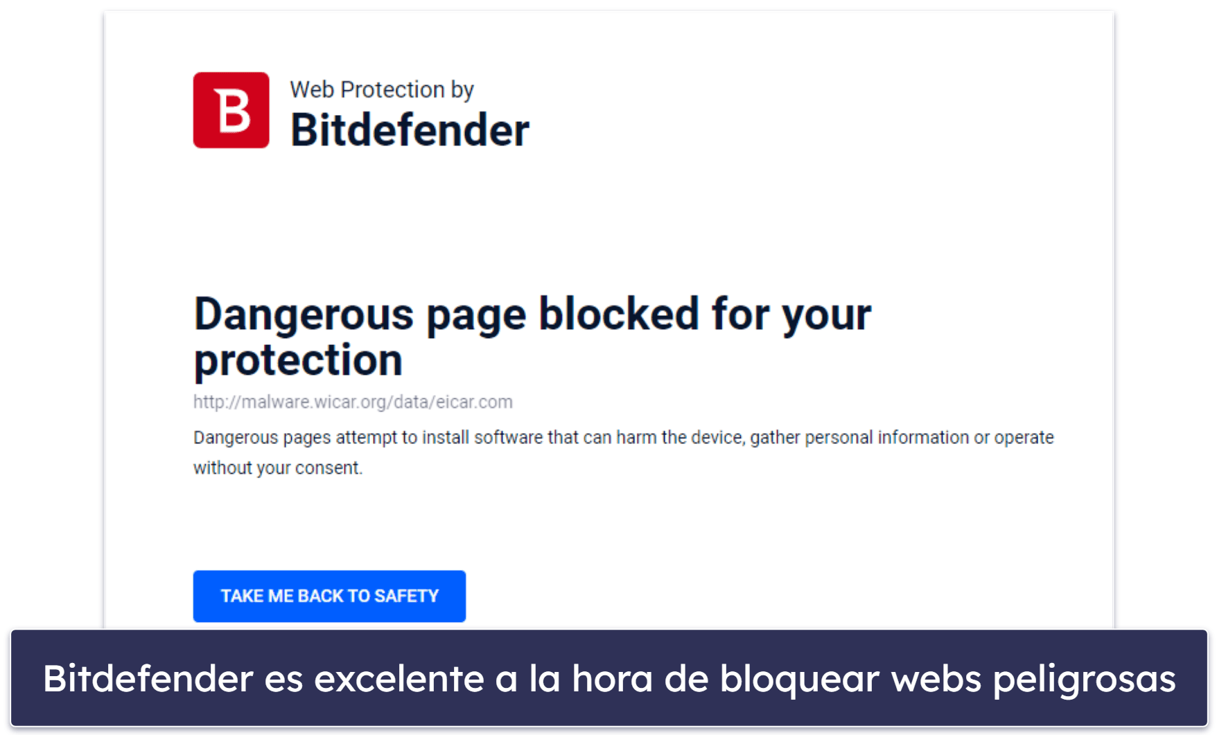 Prestaciones de seguridad de Bitdefender