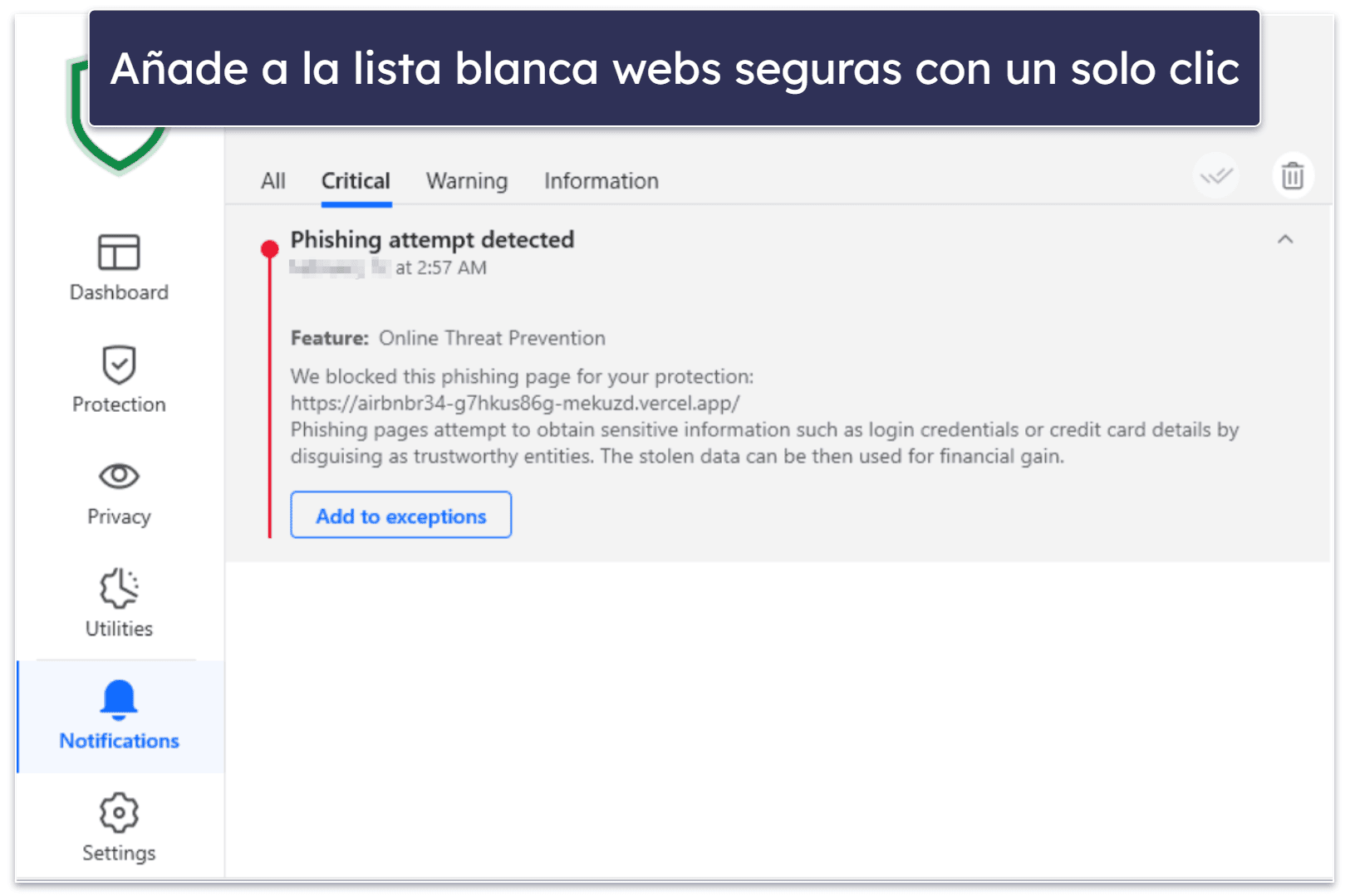 Prestaciones de seguridad de Bitdefender