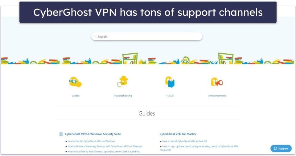 Customer Support — Both VPNs Provide Great Customer Support