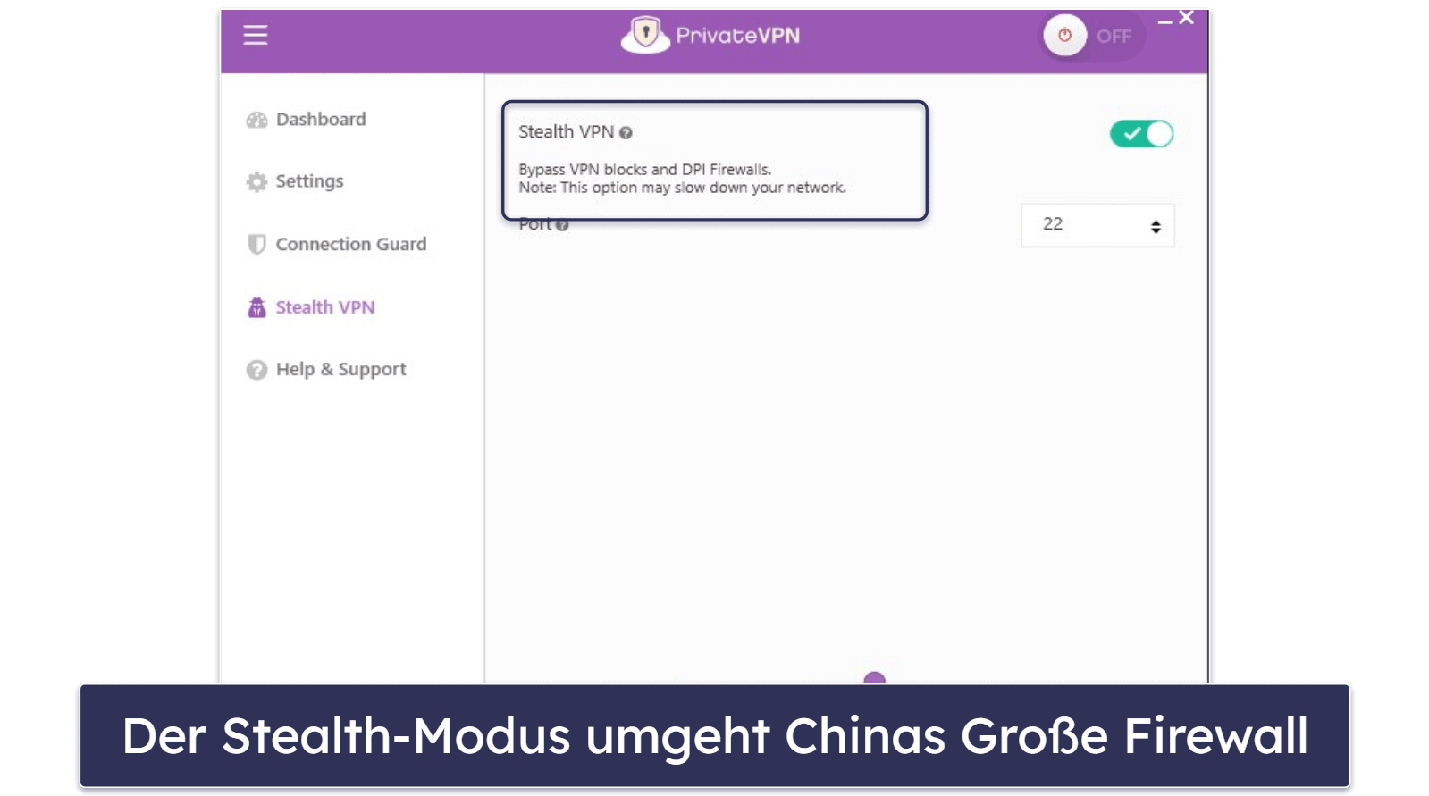 🥉3. PrivateVPN — Intuitives VPN mit anständigen Geschwindigkeiten