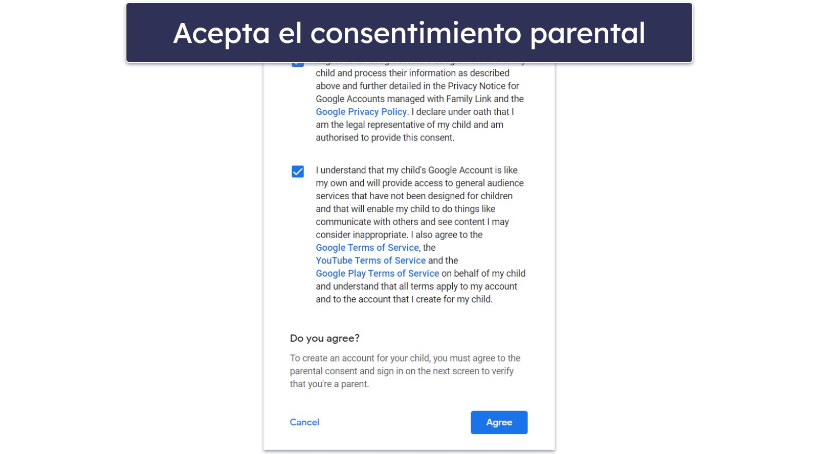 Cómo configurar la experiencia supervisada en YouTube