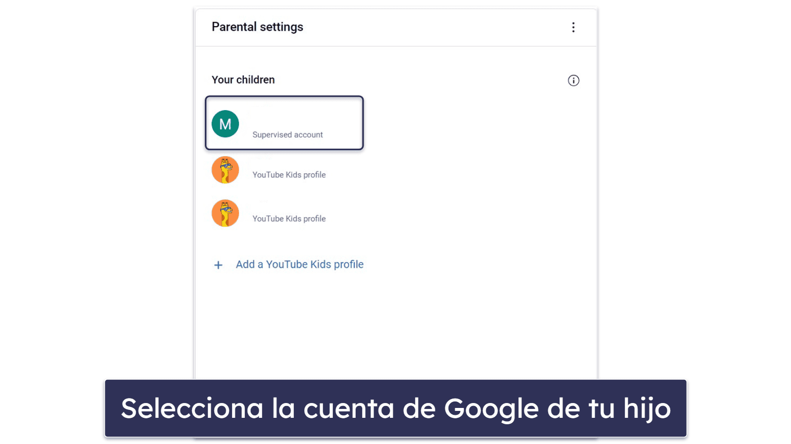 Cómo configurar la experiencia supervisada en YouTube