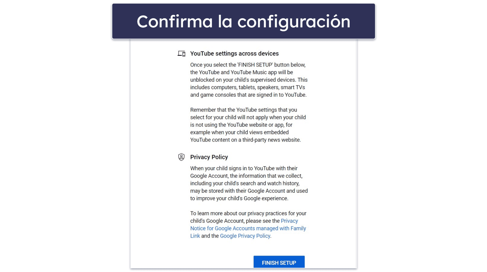 Cómo configurar la experiencia supervisada en YouTube