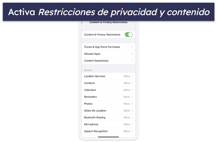 Cómo poner el control parental en iPhone (y iPad)