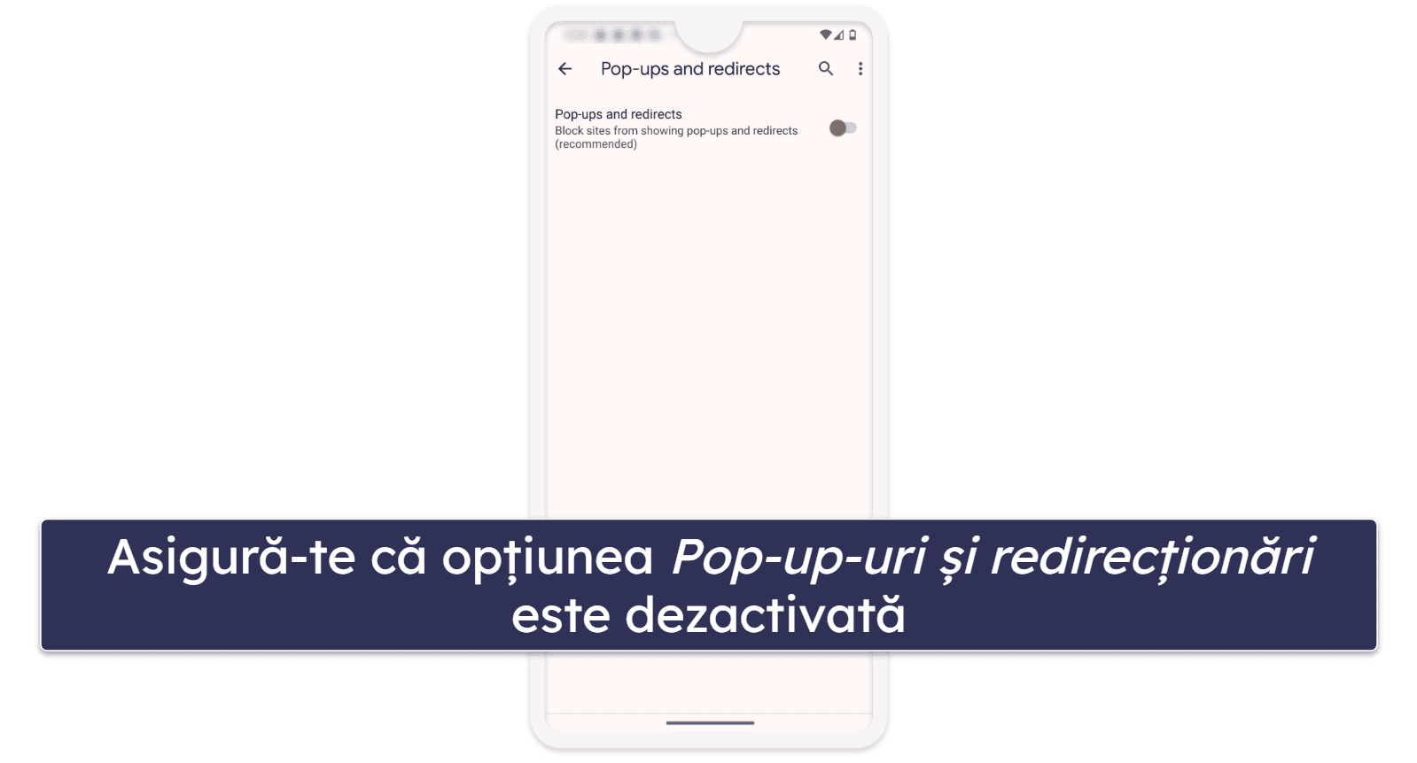 Pasul 3. Dezactivează Pop-Up-urile și redirecționările în browserul Tău