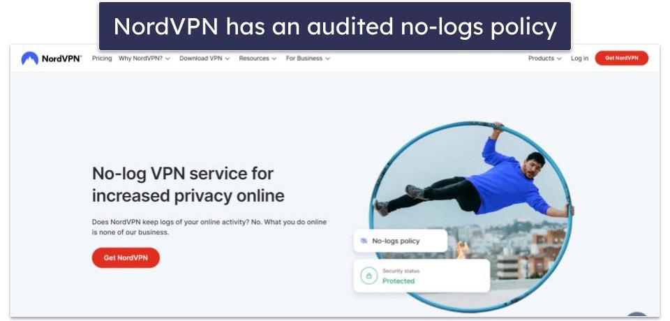 Privacy — NordVPN Has Better Privacy Measures