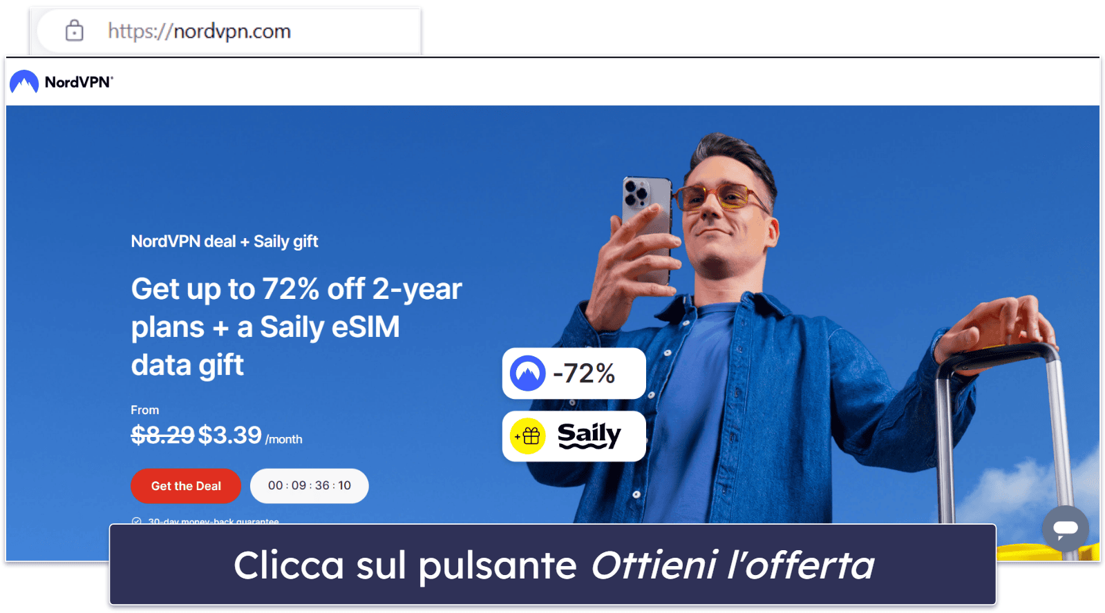 Prova NordVPN senza rischi per 30 giorni (guida dettagliata)