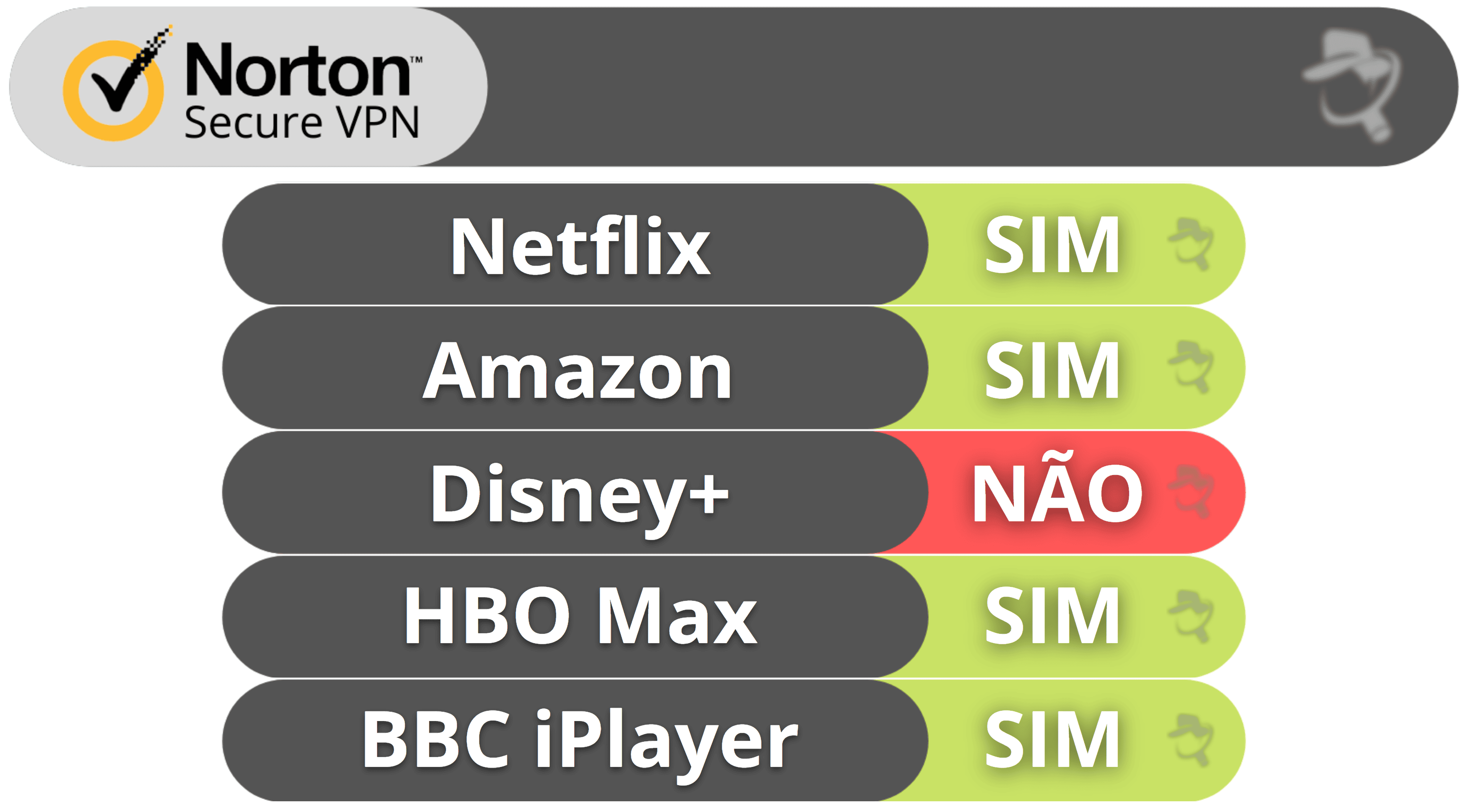 Norton Secure VPN para streaming e torrents