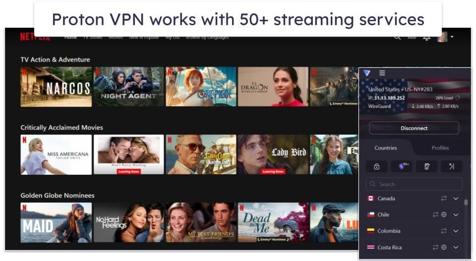 Streaming — Either VPN Is A Solid Option