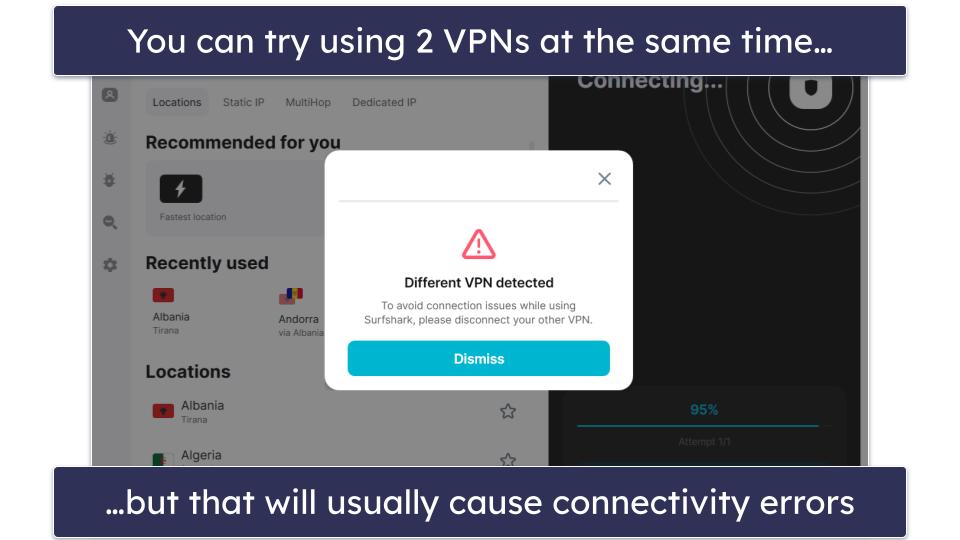 Can You Set up a Double VPN Connection by Using 2 Different VPNs?