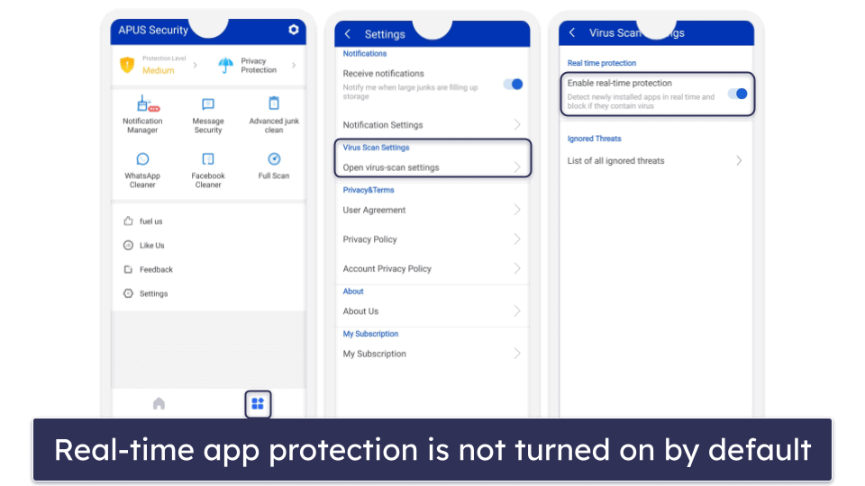 APUS Security Features — Decent Range of Features (But Not All of Them Are Good)