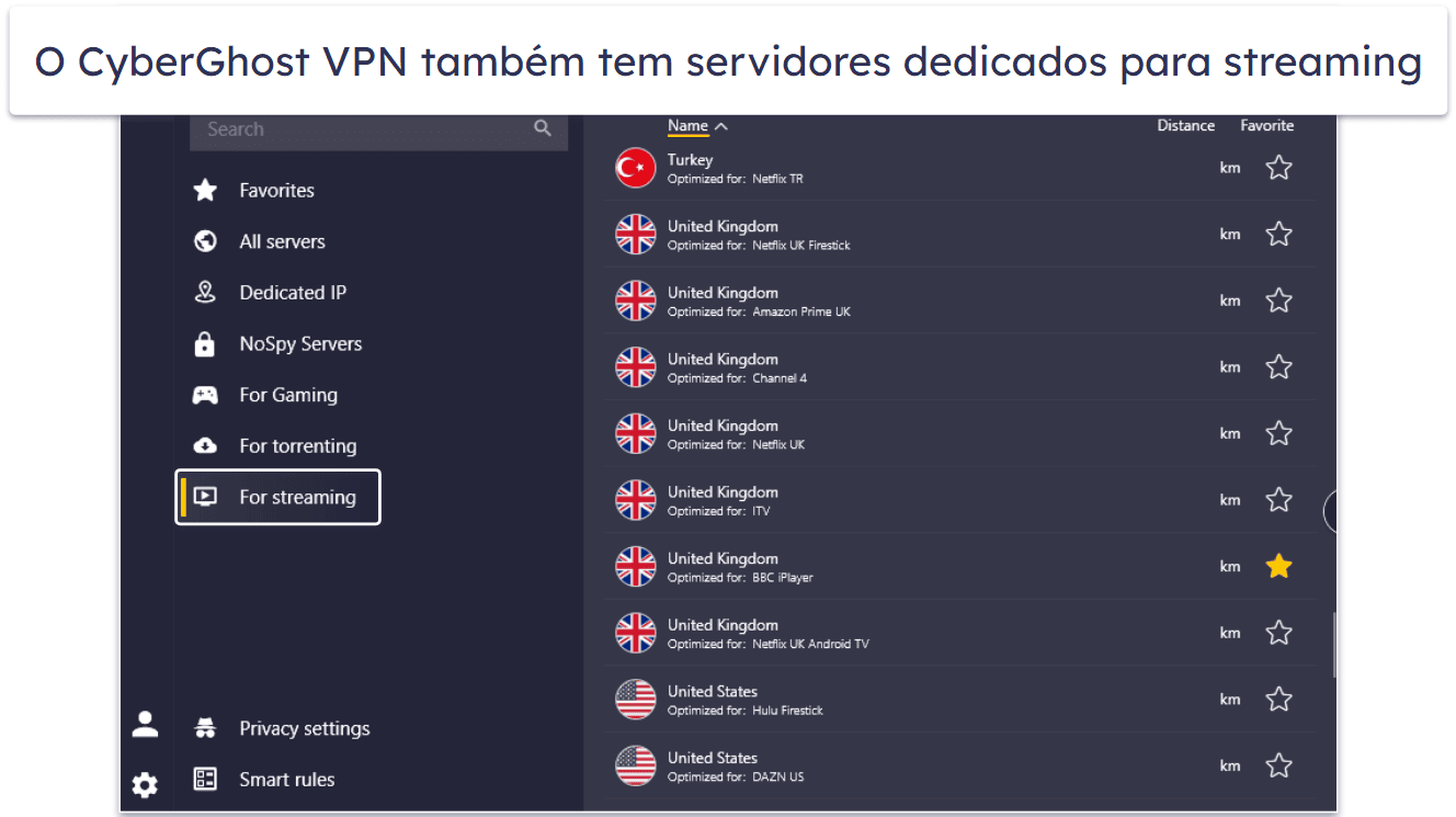 🥈2. CyberGhost VPN — Ótima VPN para jogos e streaming no PlayStation (com versão de avaliação grátis)