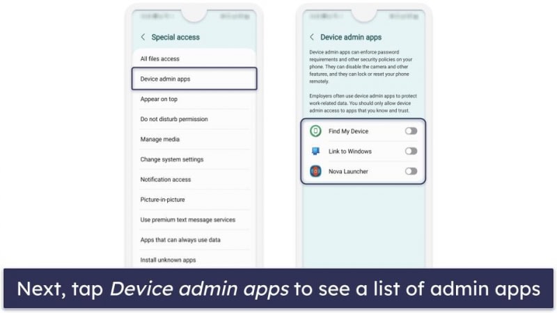 How To Find Hidden Device Administrator Apps On Android