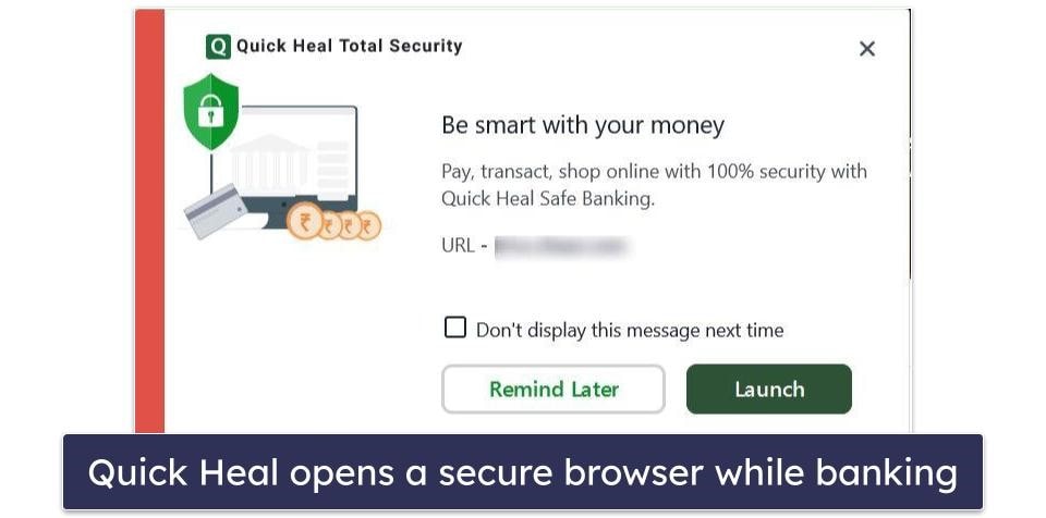 Quick Heal Security Features — Excellent Malware Scanner &amp; Real-Time Protection