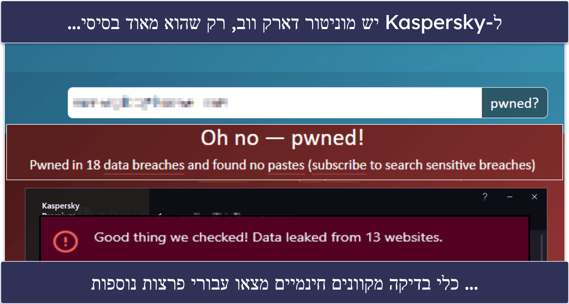 8. Kaspersky Premium — האופציה הטובה ביותר במונחי קלות שימוש