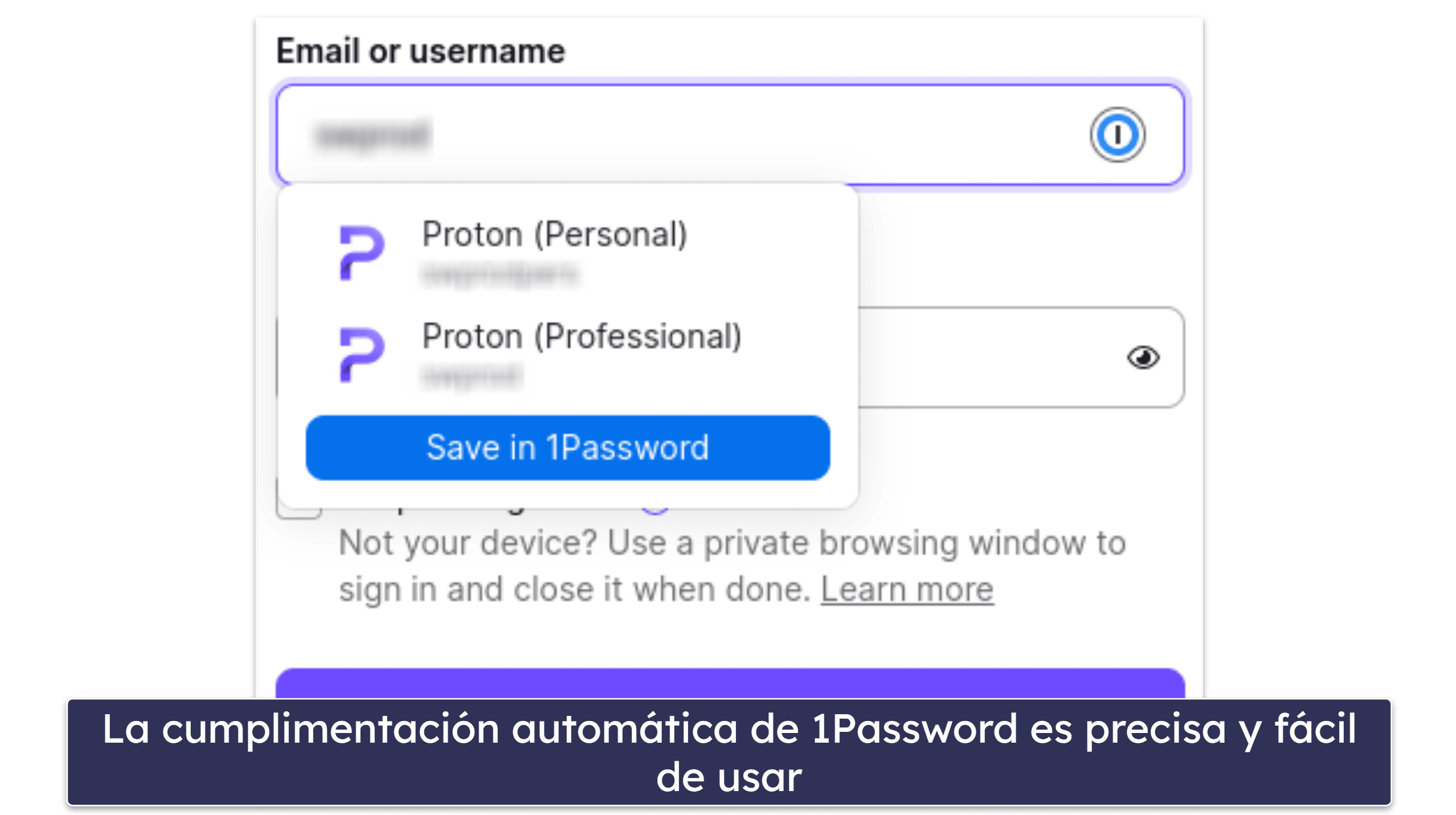 Funciones básicas: las funciones básicas de 1Password son mejores