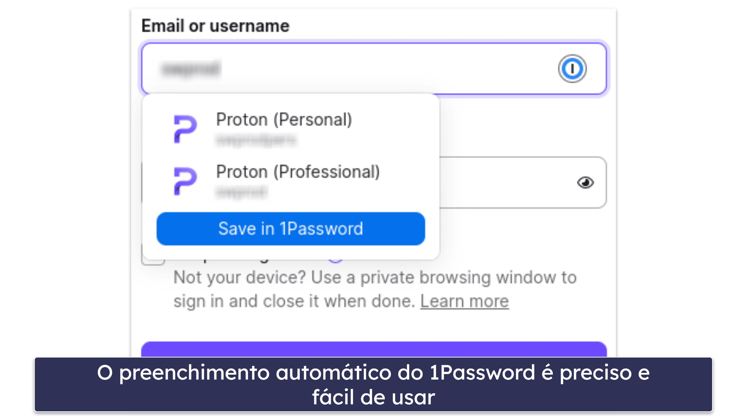 Recursos básicos: os recursos básicos do 1Password são melhores