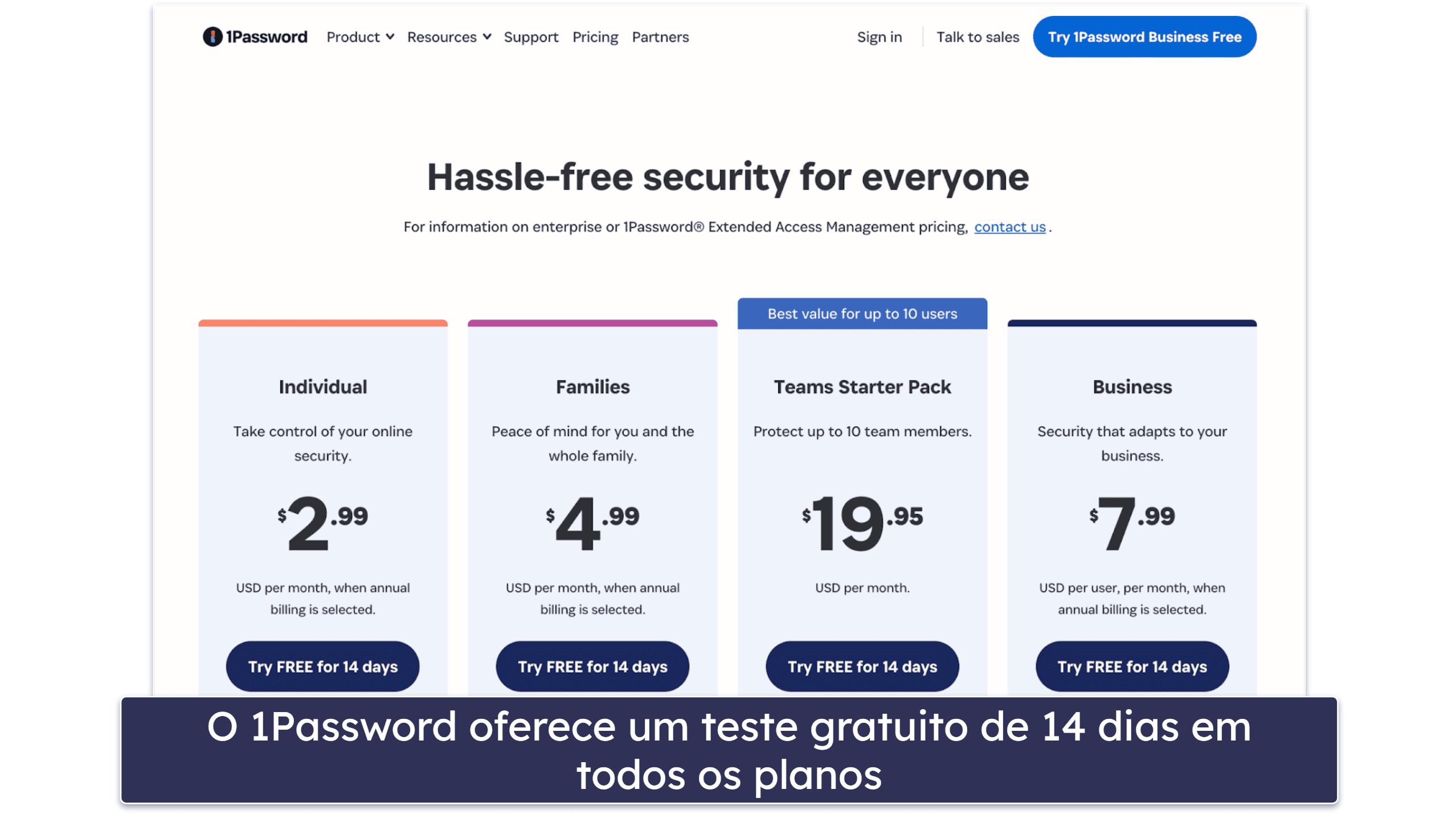 Planos e preços: o 1Password e o LastPass oferecem planos com bom custo-benefício