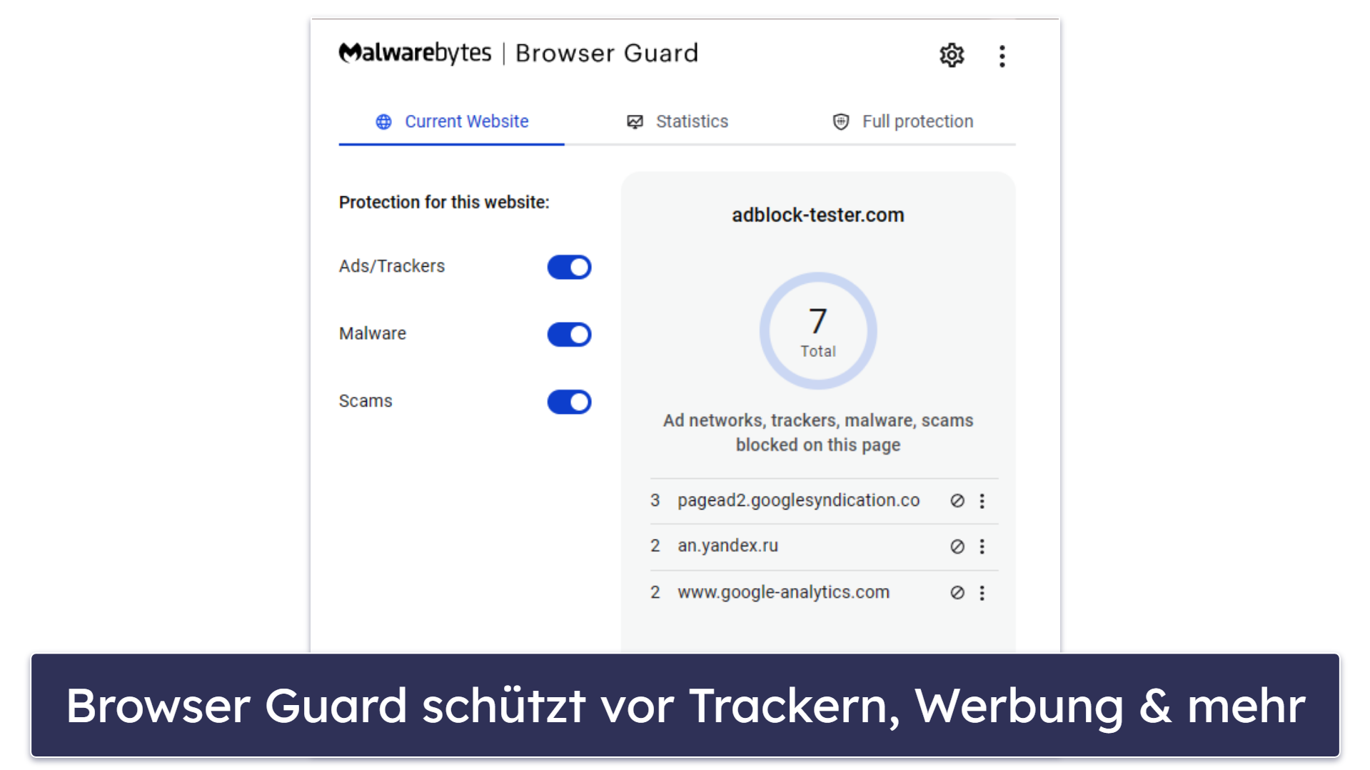 6. Malwarebytes – am besten für grundlegenden Cybersicherheitsschutz