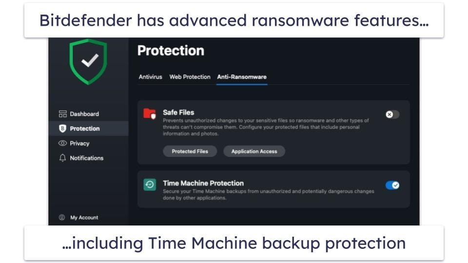 5. Bitdefender — Great macOS Ransomware Protections