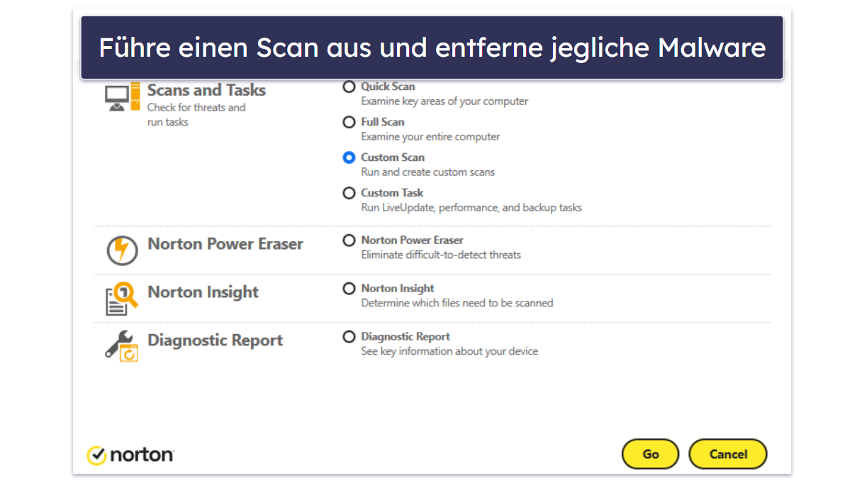 Schnellanleitung: wie man einen Antivirus mit Windows benutzt