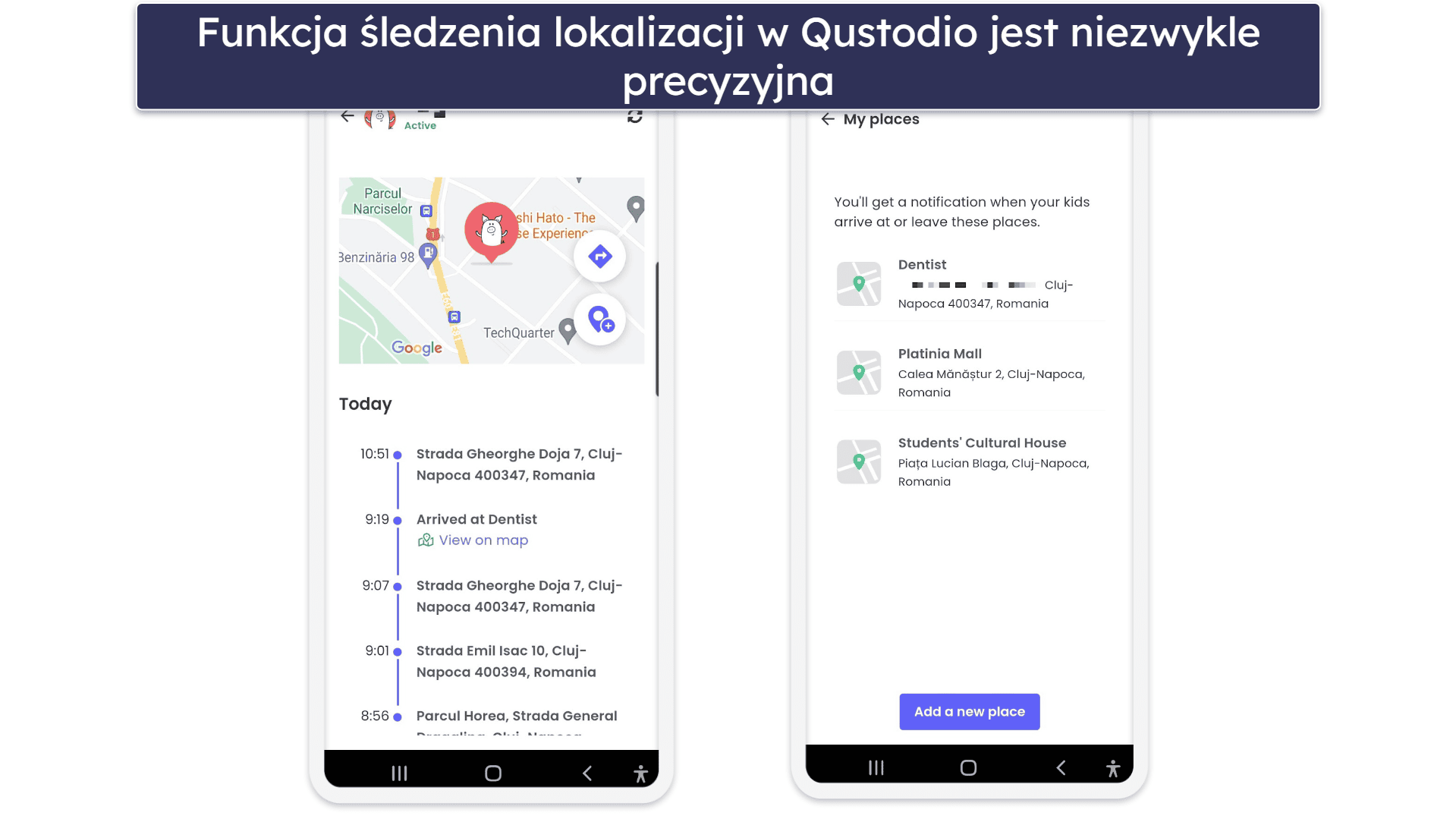 🥇1. Qustodio — Najlepszy lokalizator rodziny na iPhone’a i Androida w 2024 roku