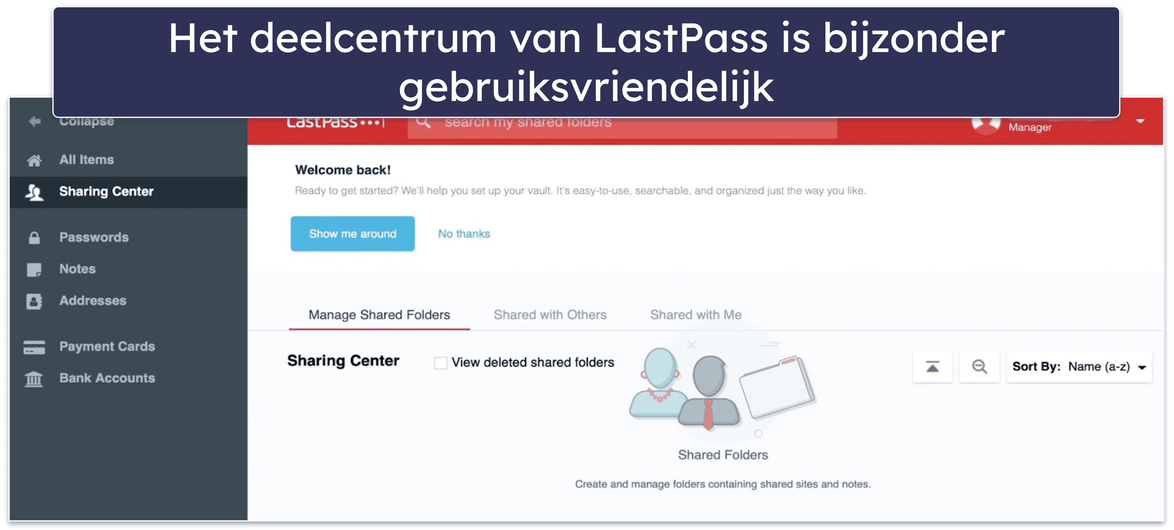 Bonus. LastPass — Uitstekend dashboard voor gezinsdeling