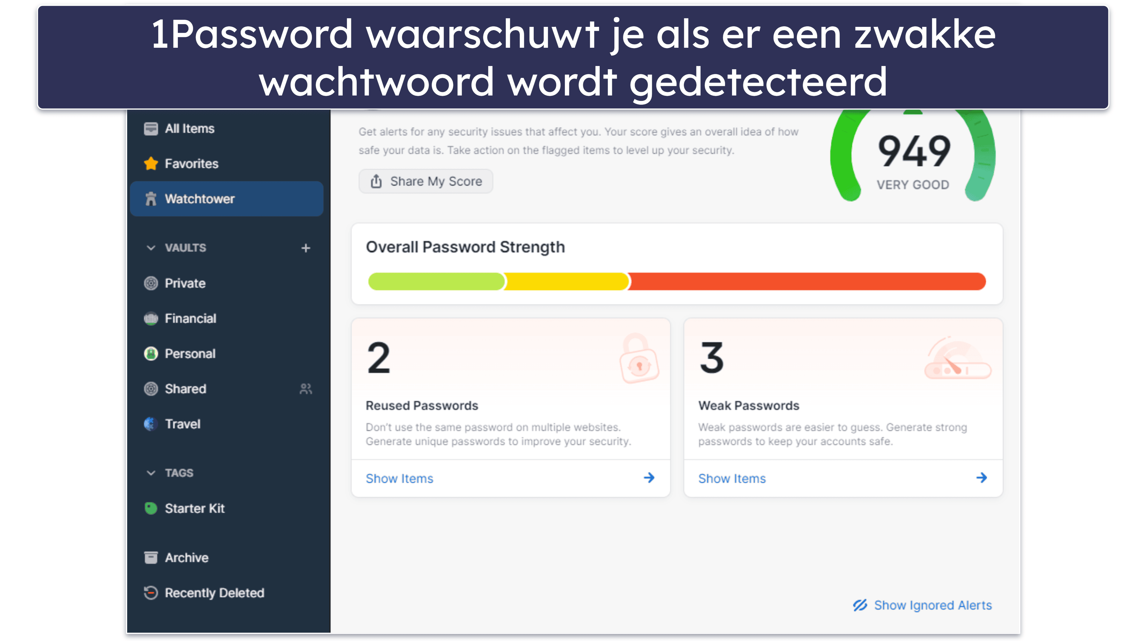 🥇1. 1Password — Beste wachtwoordmanager voor gezinnen in 2024