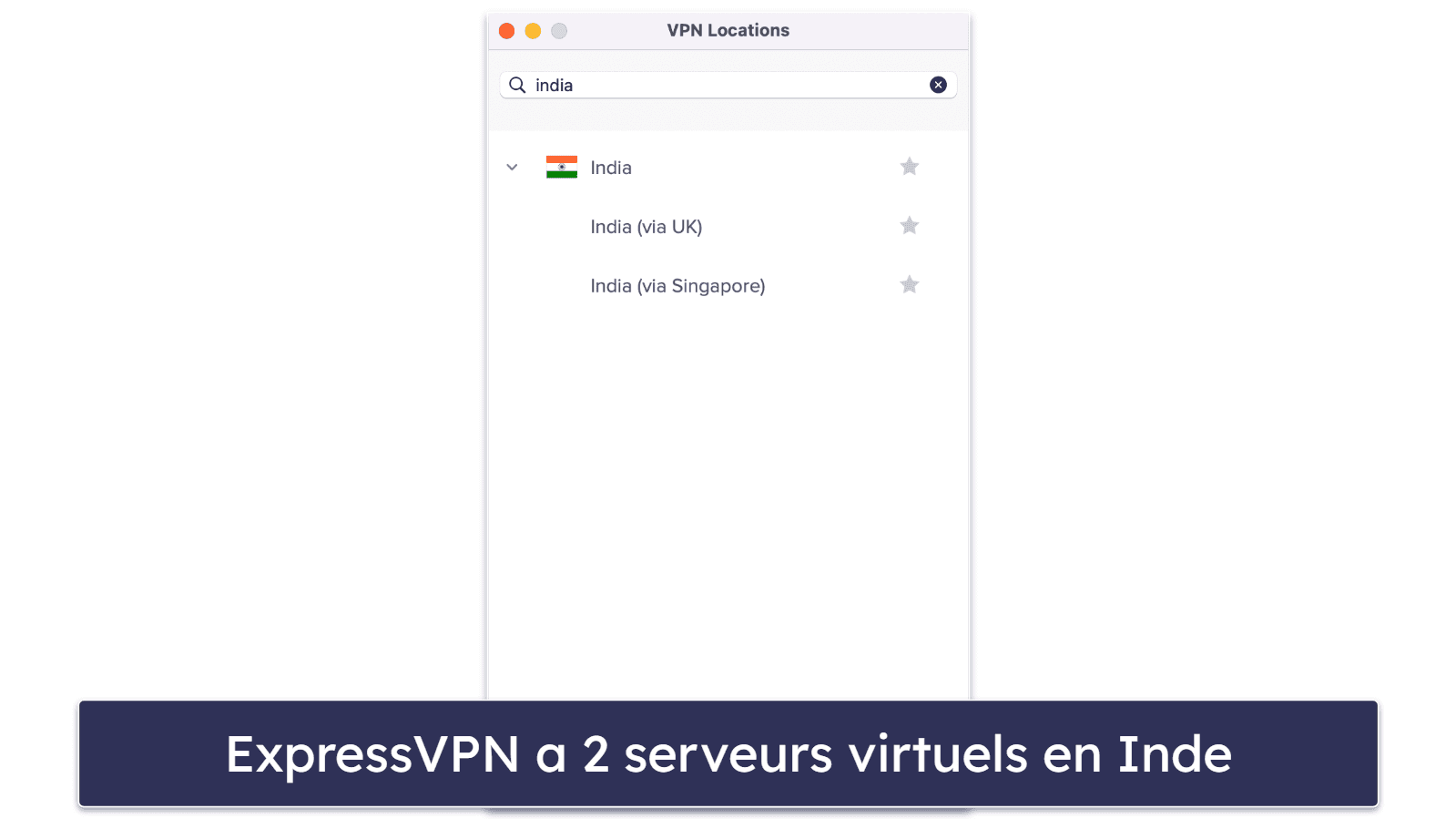 🥇1. ExpressVPN — meilleur VPN d’ensemble pour Hotstar en 2024