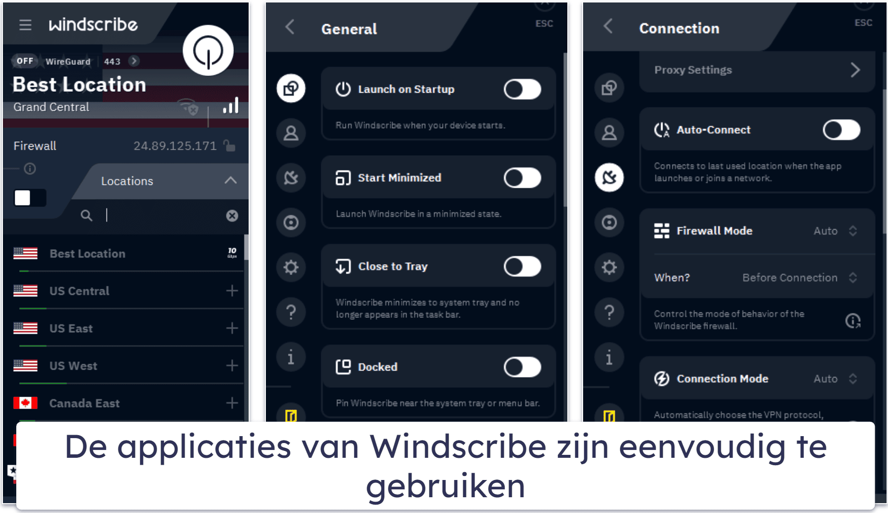 🥉3. Windscribe — Gratis abonnement met een onbeperkt aantal verbindingen