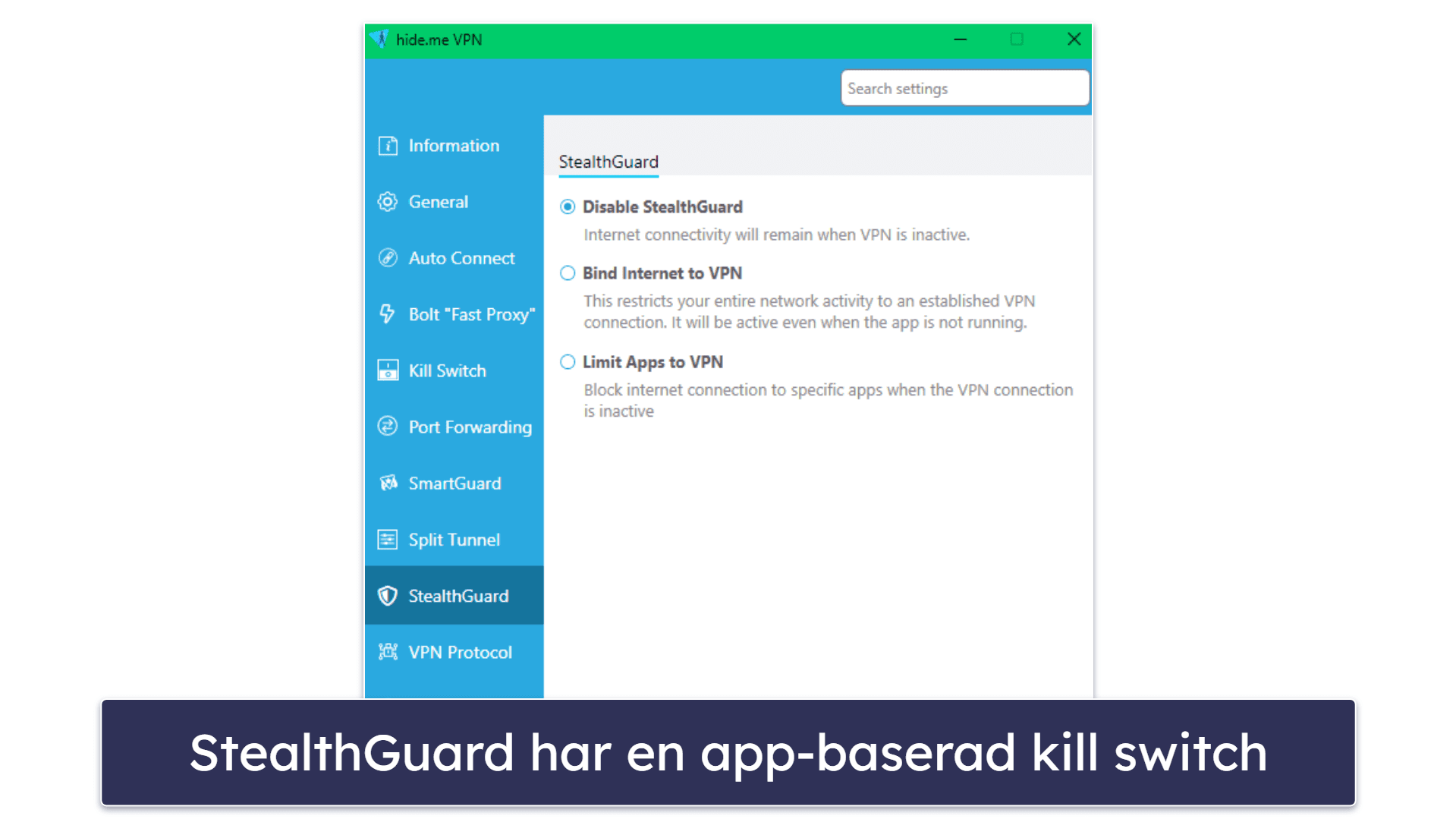 🥉3. hide.me — Obegränsad data utan reklam