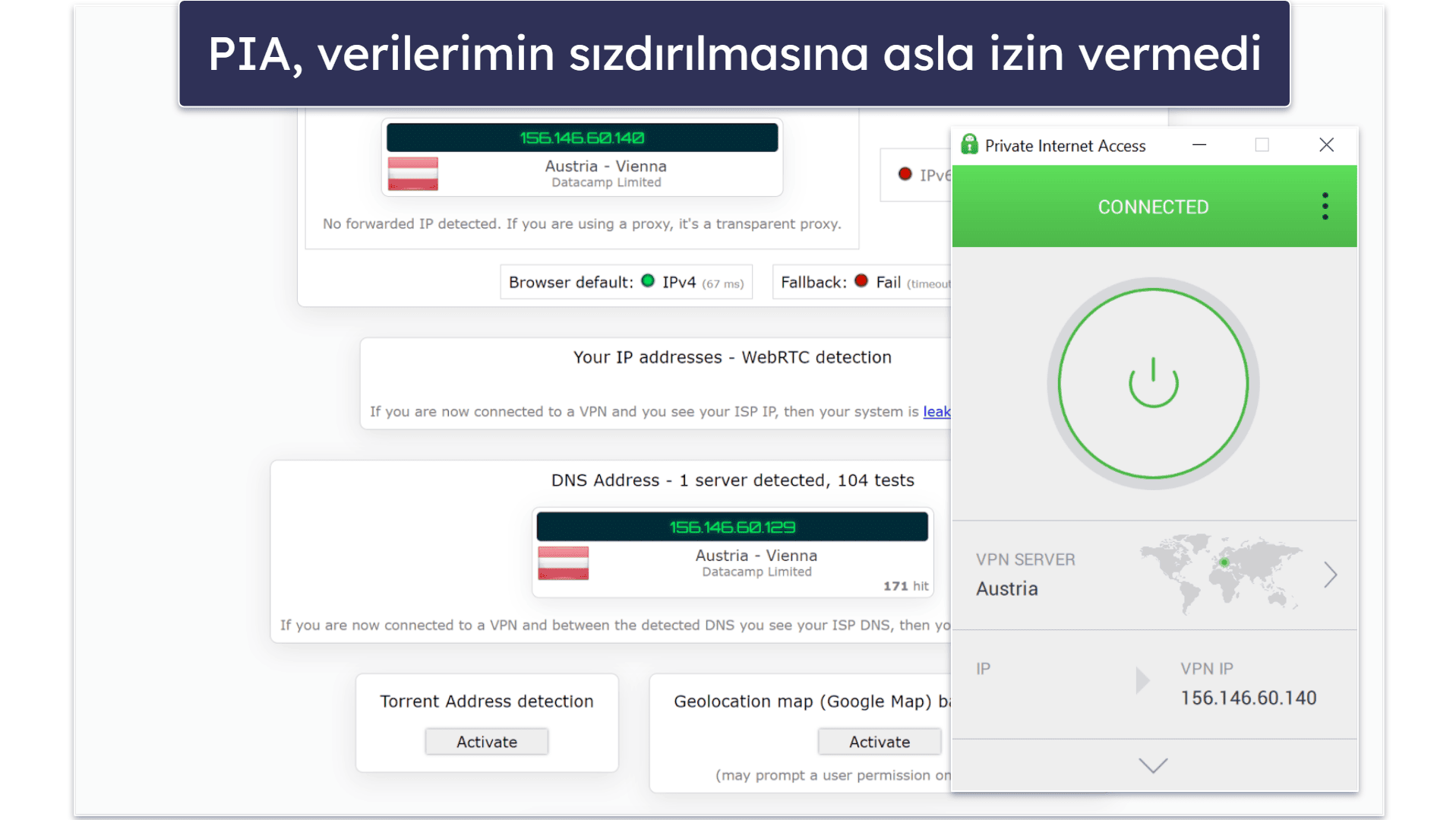 🥈2. Private Internet Access — Instagram’a Güvenli Erişim İçin İleri Düzey Güvenlik ve Gizlilik Özellikleri