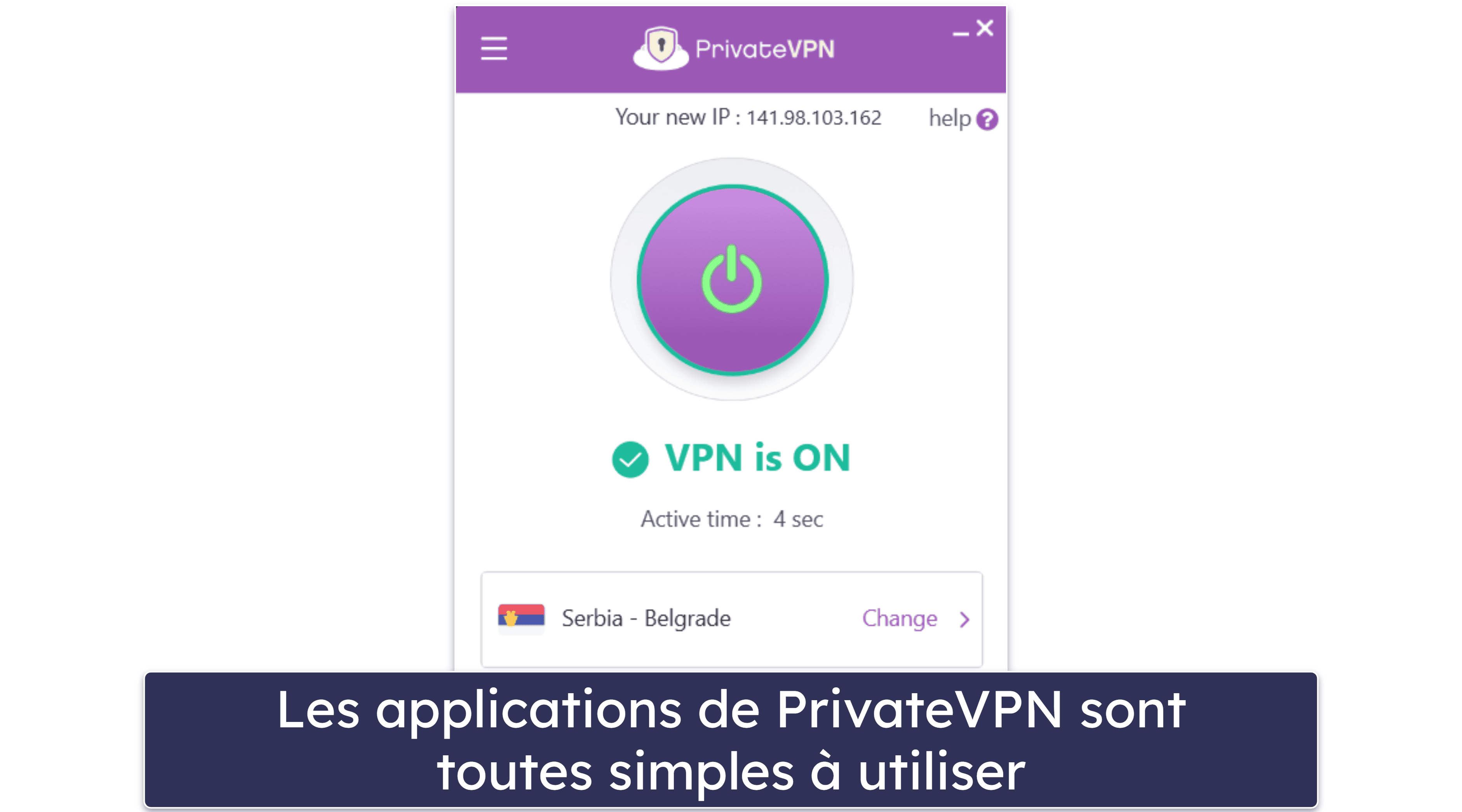 6. PrivateVPN — Idéal pour les débutants en matière de VPN