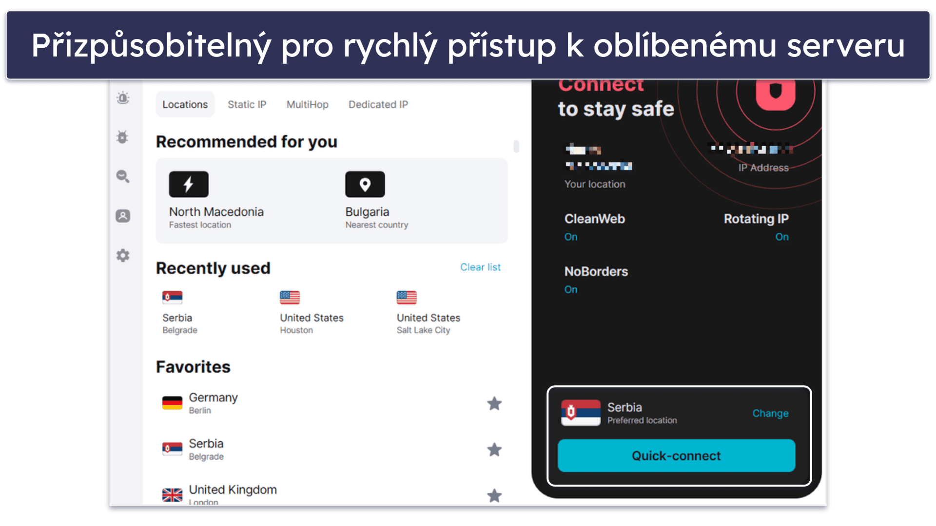 5. Surfshark – Uživatelsky přívětivá VPN pro sledování sportů živě a zdarma