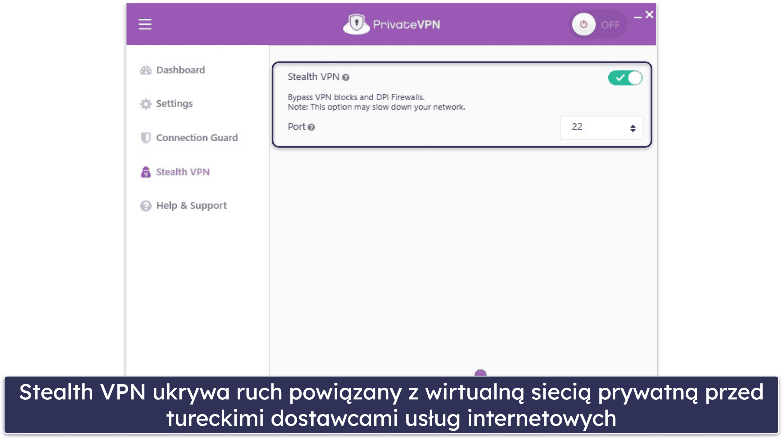 3. 🥉PrivateVPN – VPN dla Turcji, który jest tak łatwy w obsłudze, że poradzą sobie z nim nawet początkujący