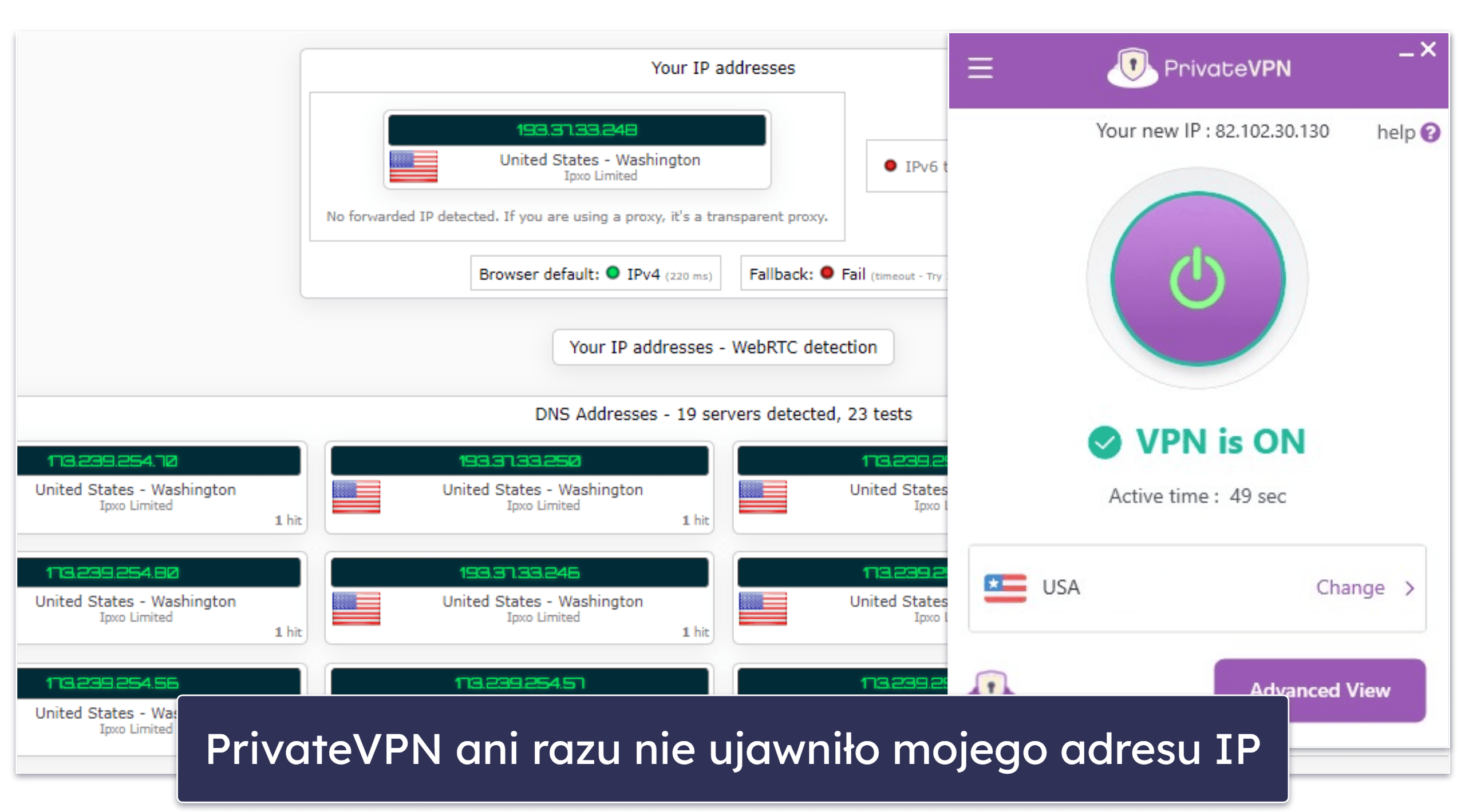 3. 🥉PrivateVPN – VPN dla Turcji, który jest tak łatwy w obsłudze, że poradzą sobie z nim nawet początkujący