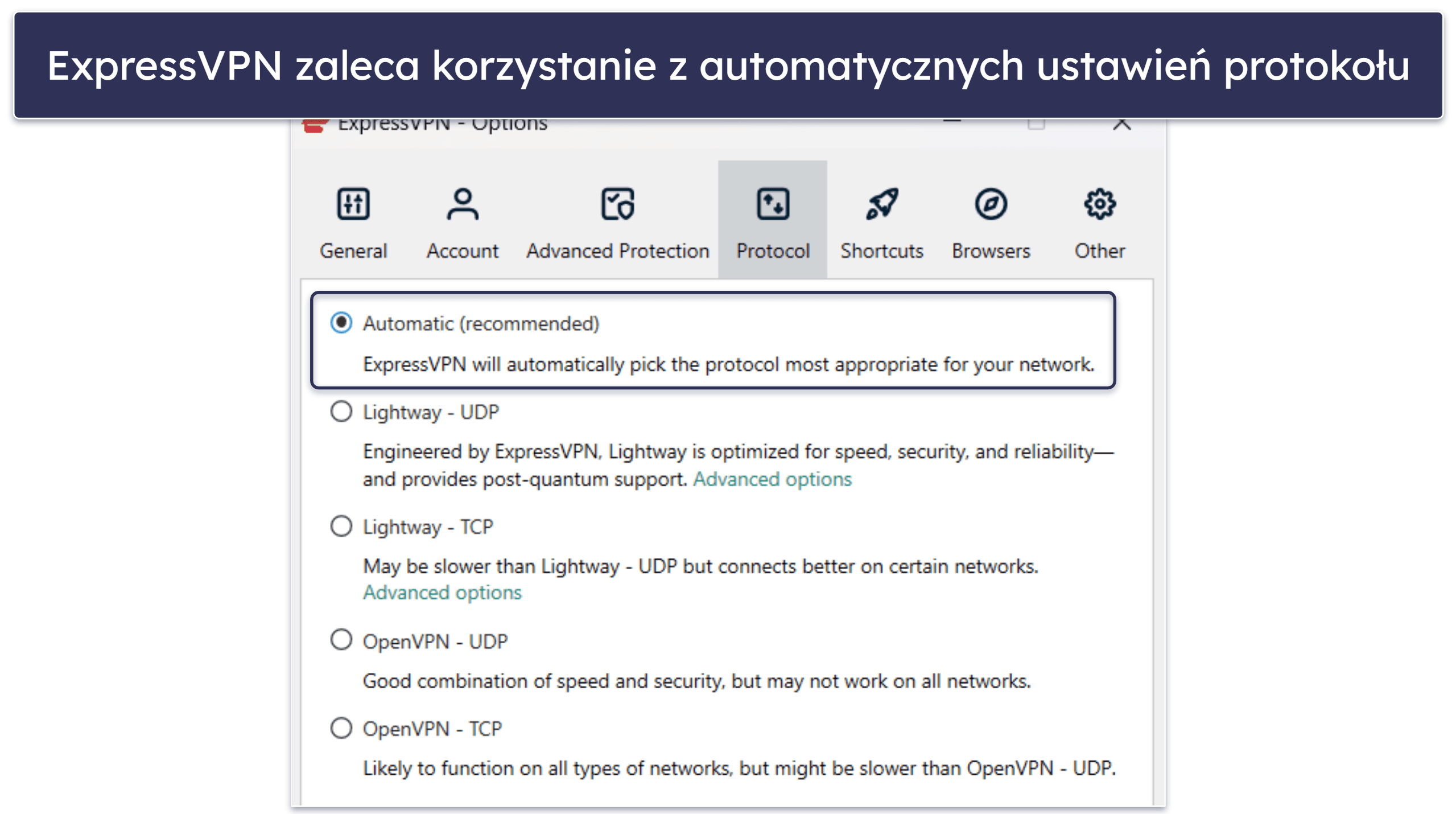 1. 🥇ExpressVPN — w ogólnym rozrachunku najlepszy VPN dla Turcji w 2024 r.