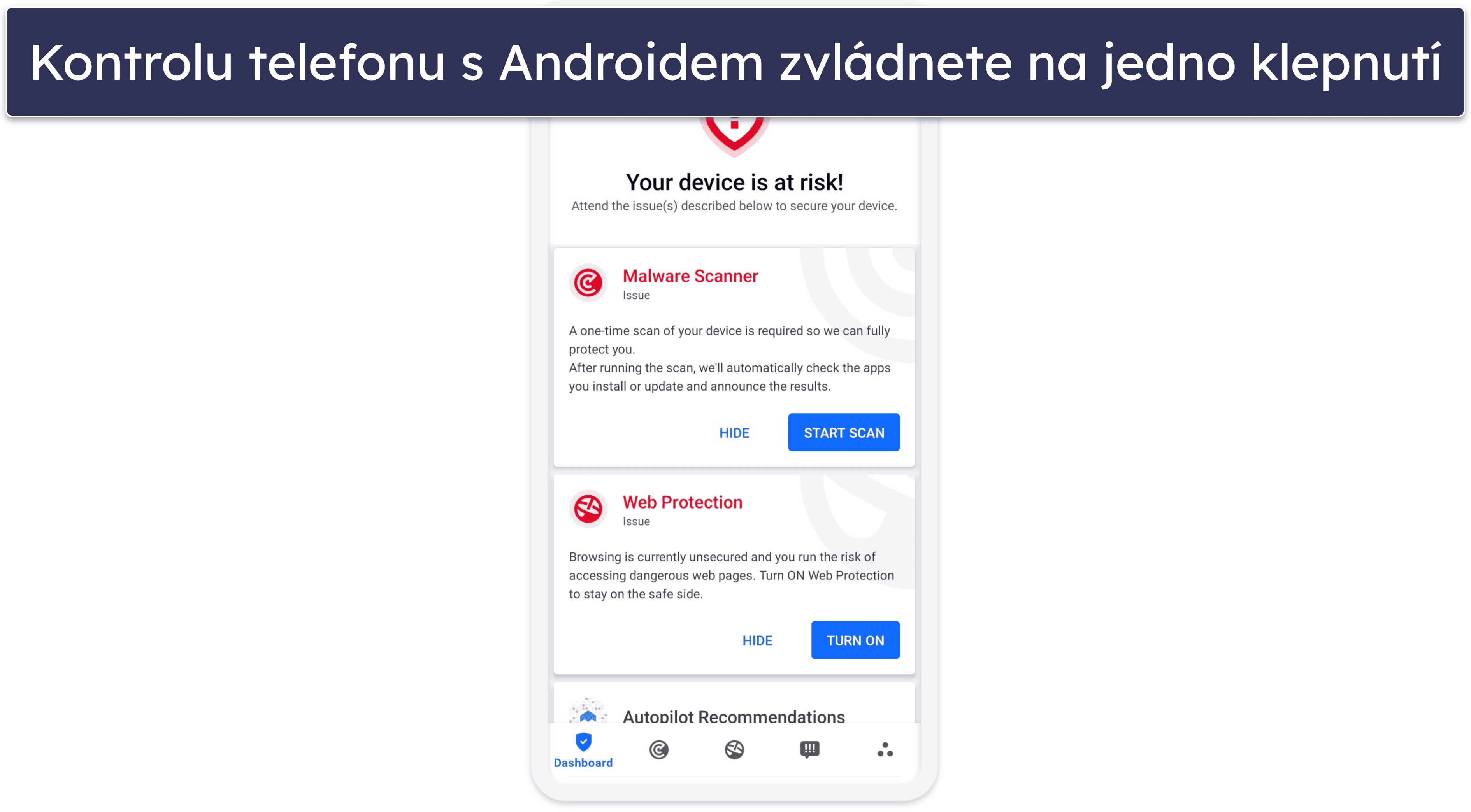 Mobilní aplikace Bitdefenderu