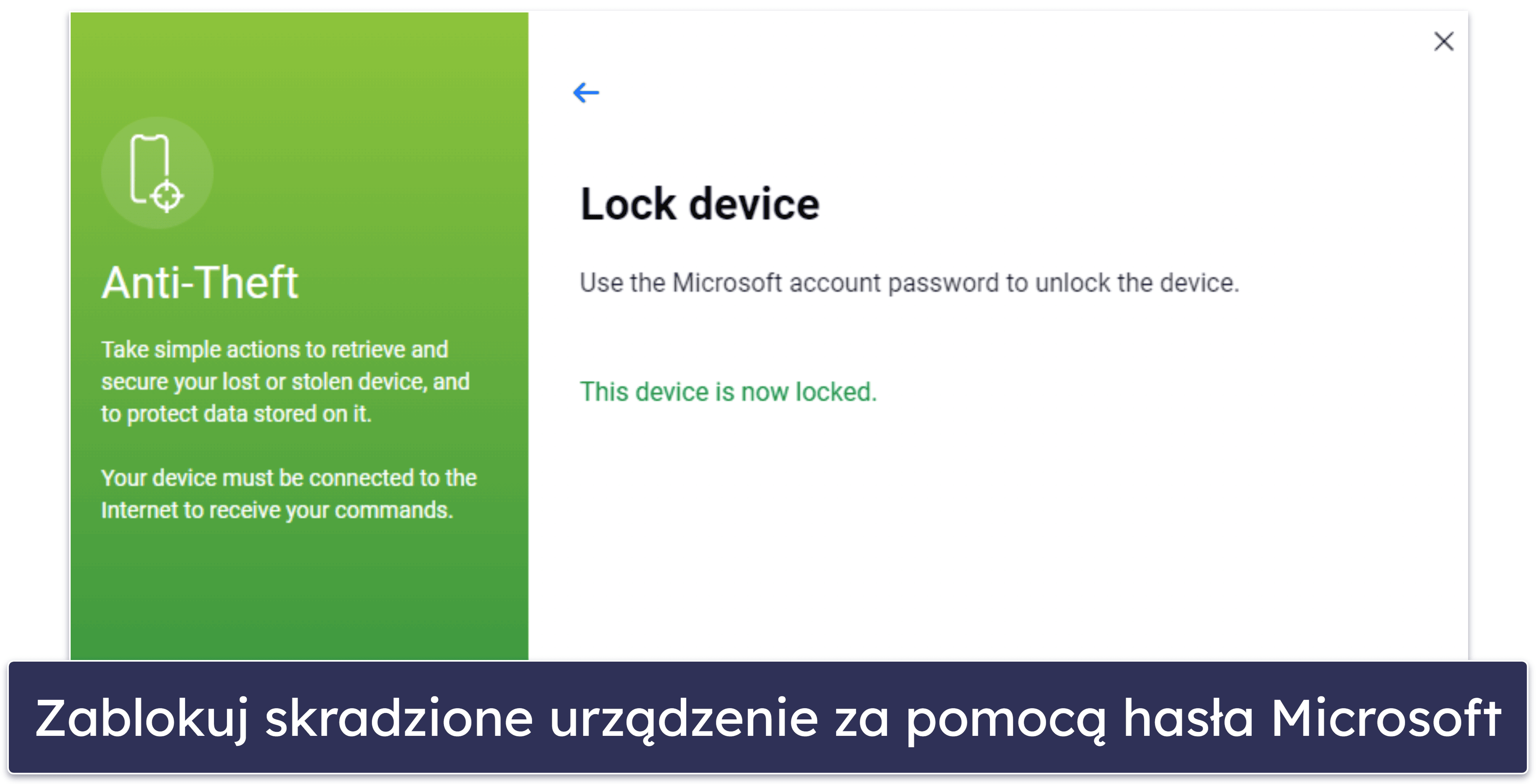 Funkcje bezpieczeństwa Bitdefender