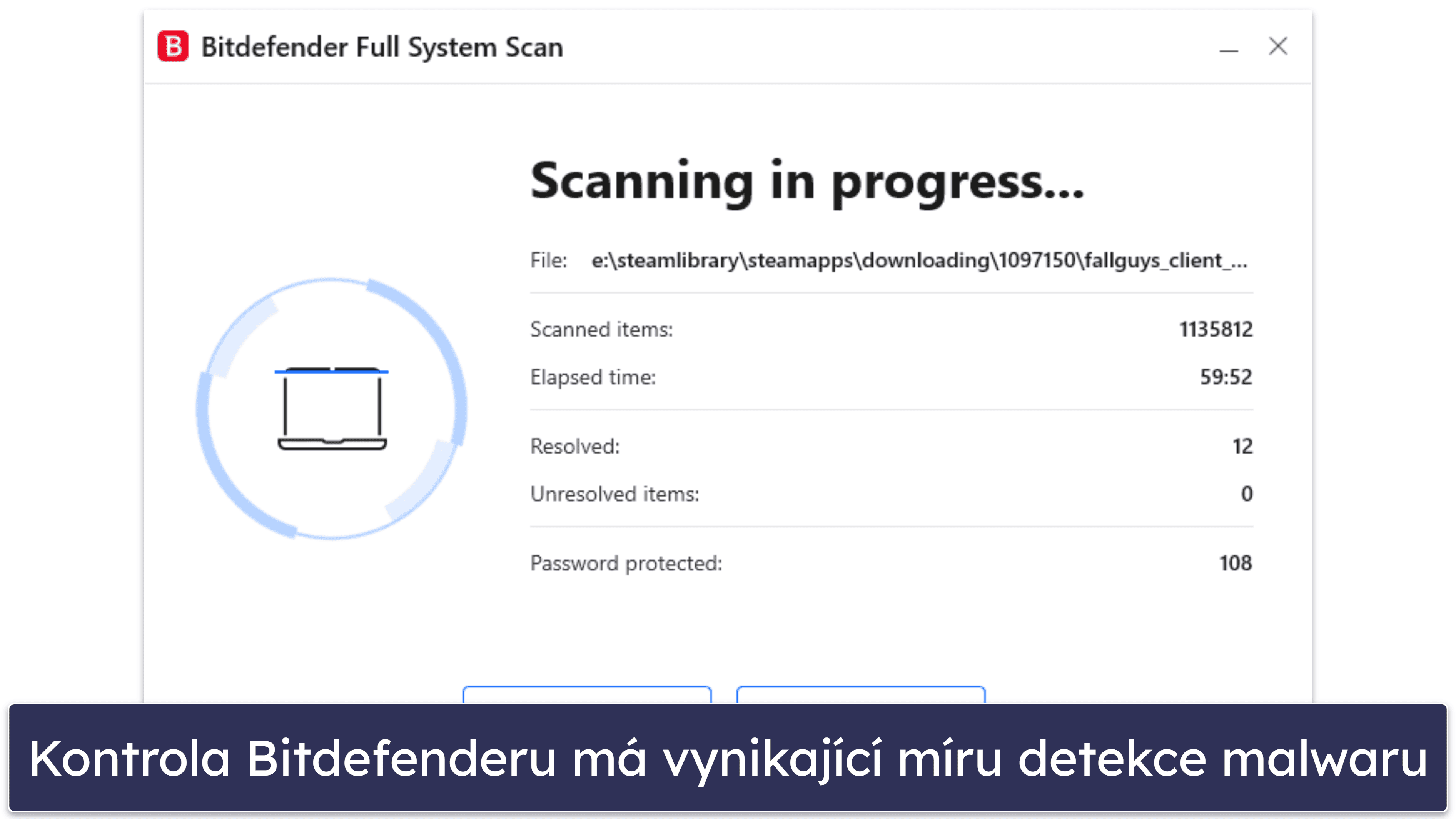 Bezpečnostní funkce Bitdefenderu