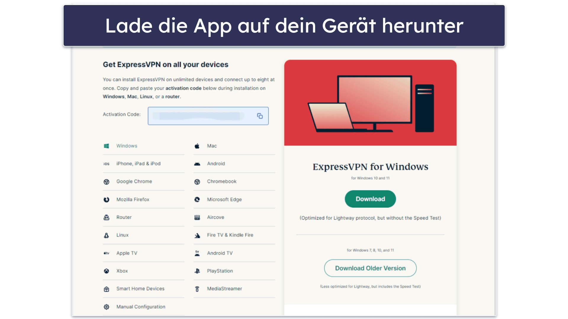 Wie man die Sperre mit einem VPN umgeht