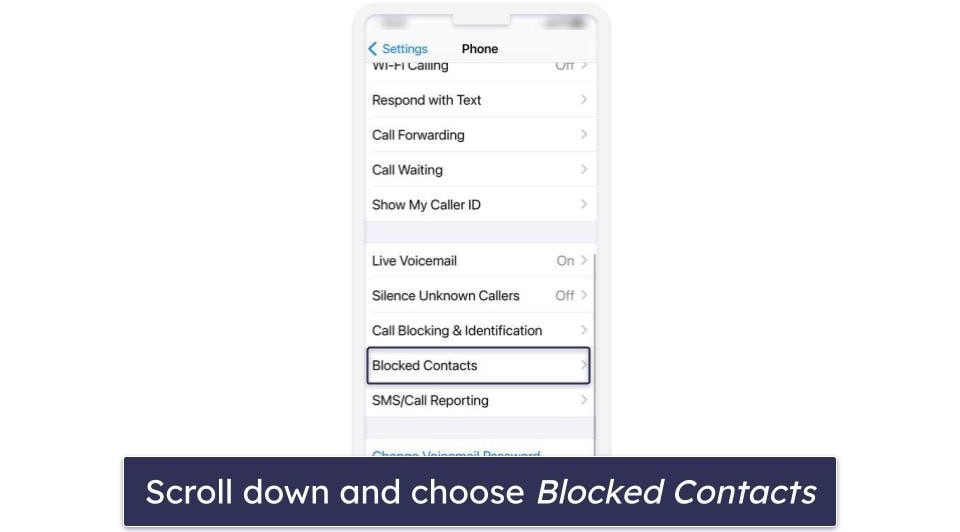 How to Unblock Contacts