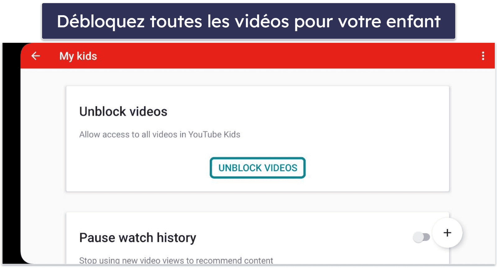 Comment configurer YouTube Kids