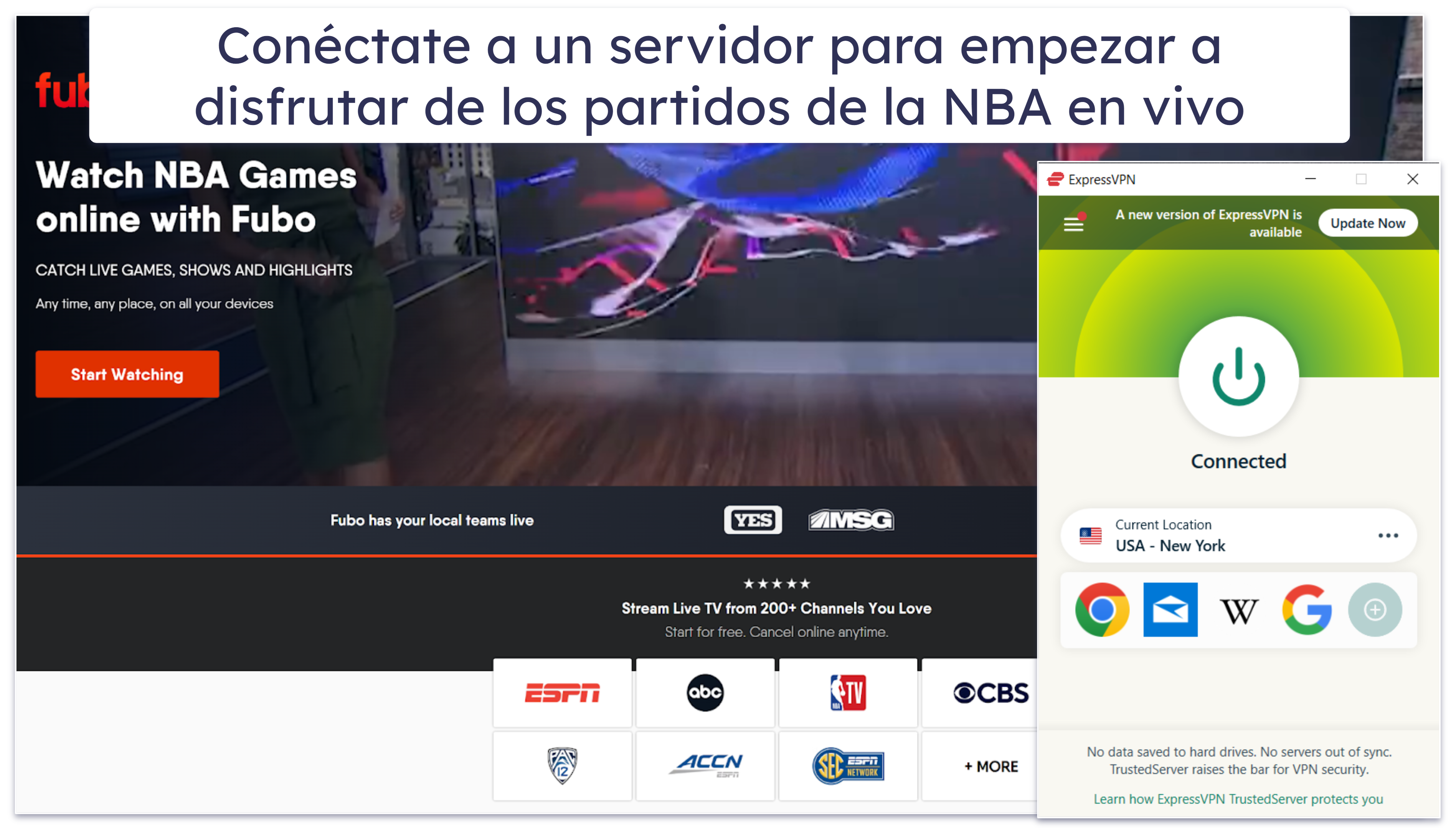 Cómo ver NBA en directo en cualquier dispositivo